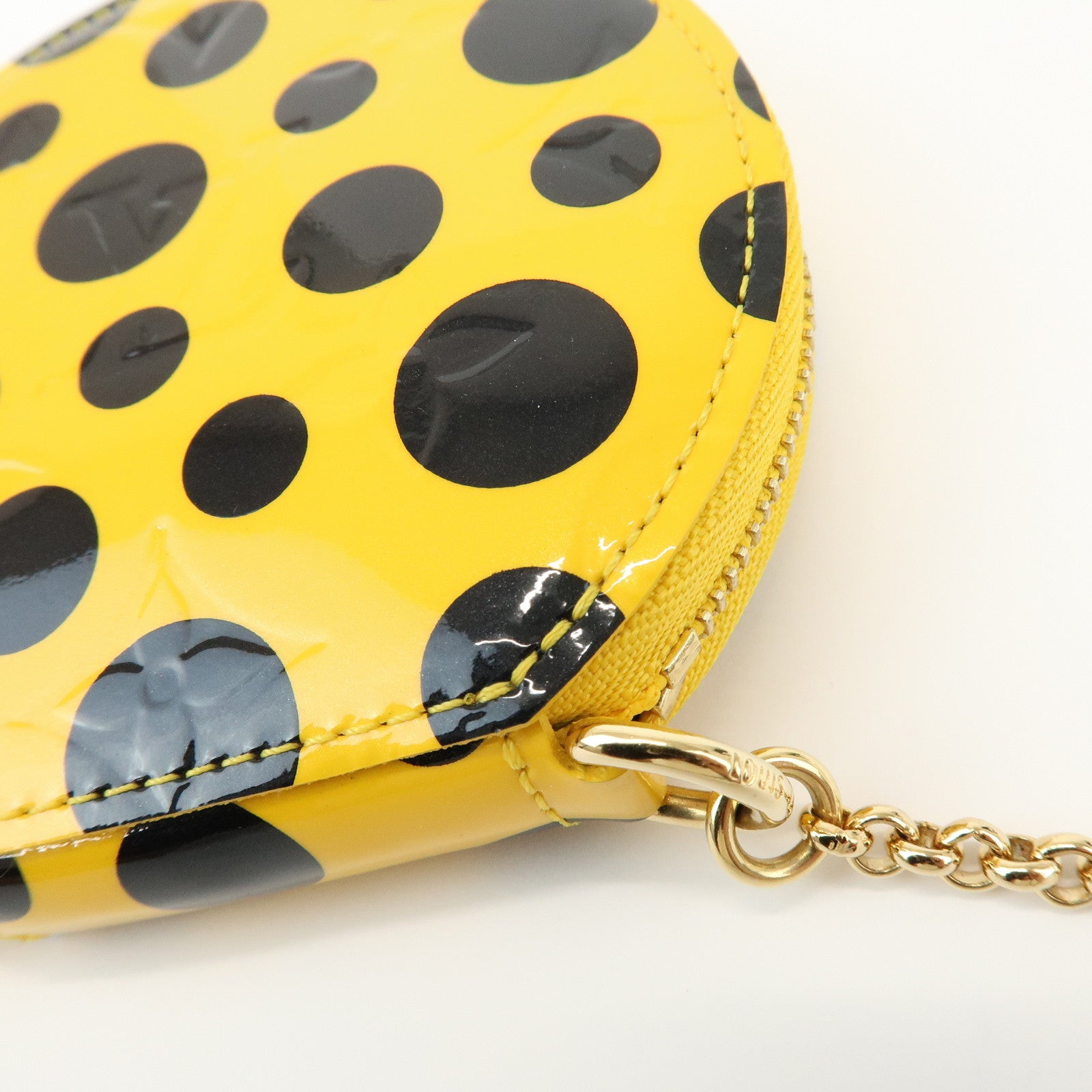 Louis Vuitton Vernis Yayoi Kusama Porte Monnaie Chapeau Coin M91569