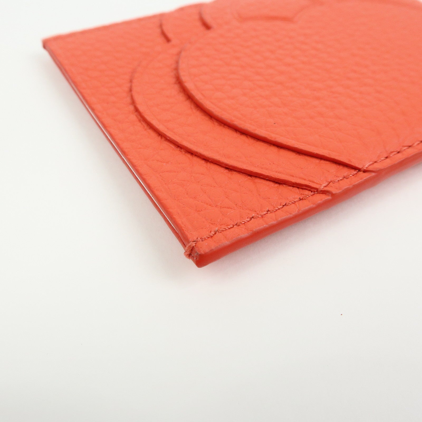 Tiffany & Co Return to Tiffany Leather Card Case Card Holder Red