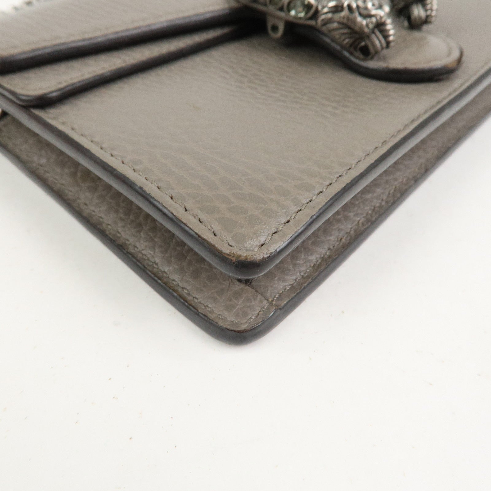 GUCCI Dionysus Super Mini Bag Leather Chain Shoulder Bag 476432