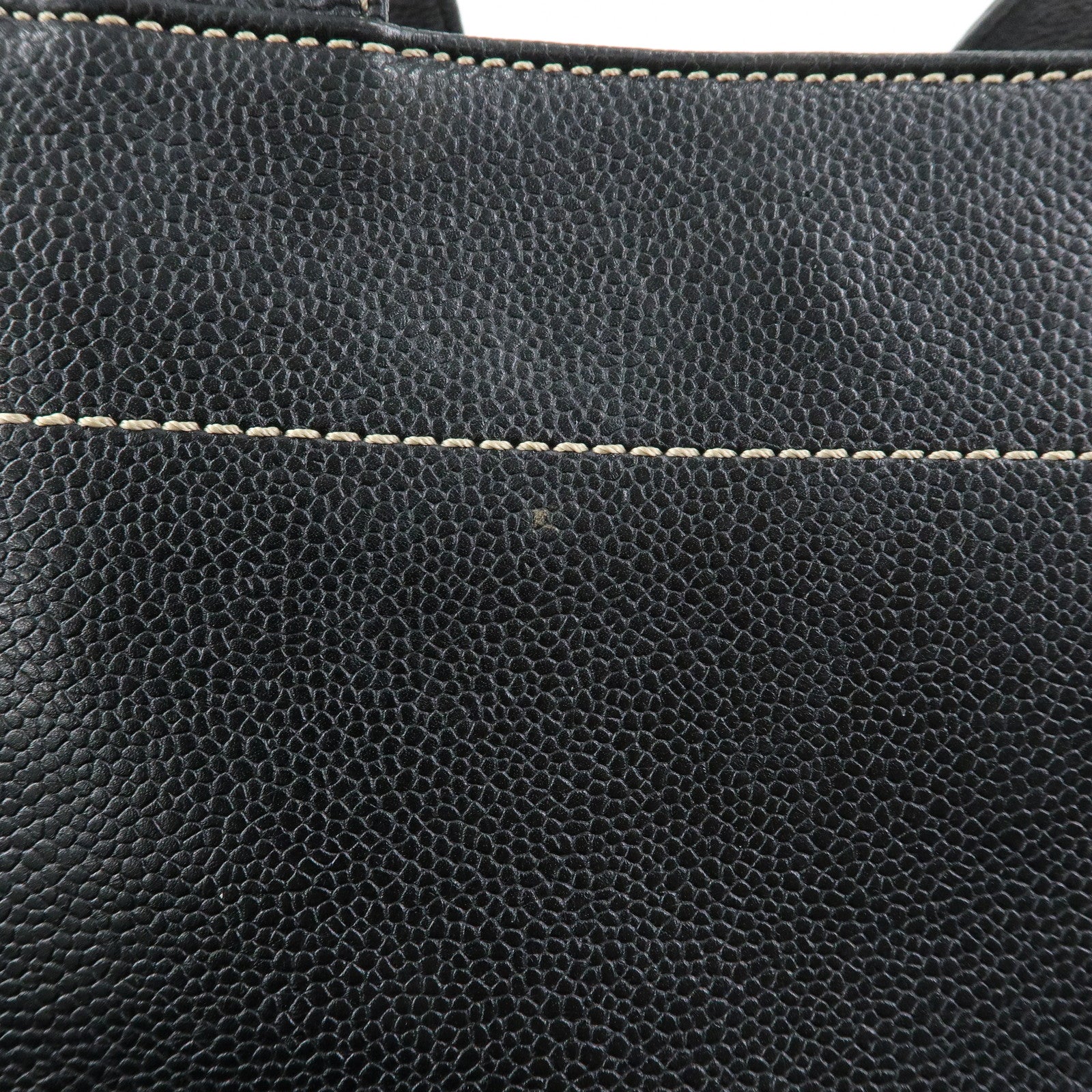 CHANEL COCO Mark Caviarskin 2Way Shoulder Bag Tote Bag 7034654