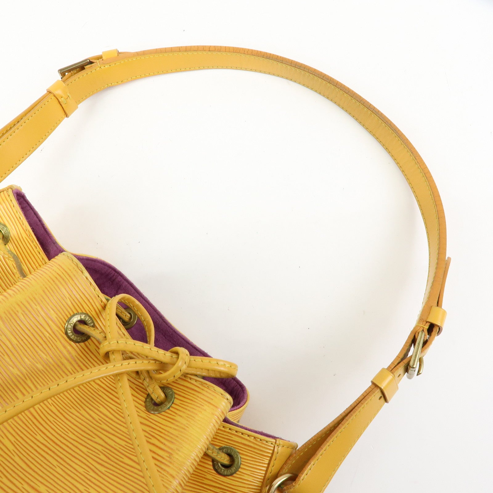 Louis Vuitton Epi Petit Noe Shoulder Bag Tassili Yellow M44109