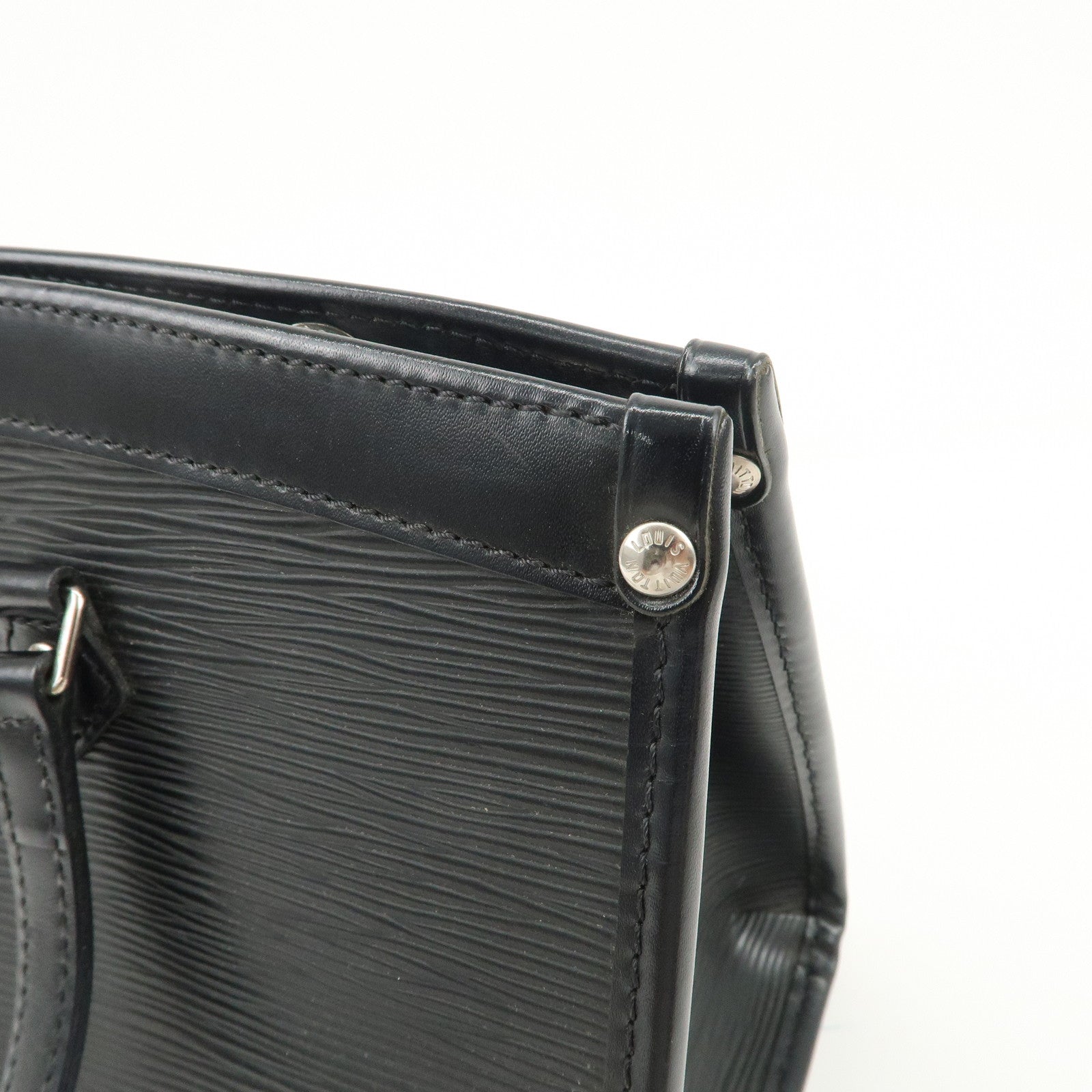 Louis Vuitton Epi Leather Madeleine PM Hand Bag Noir Black M59332