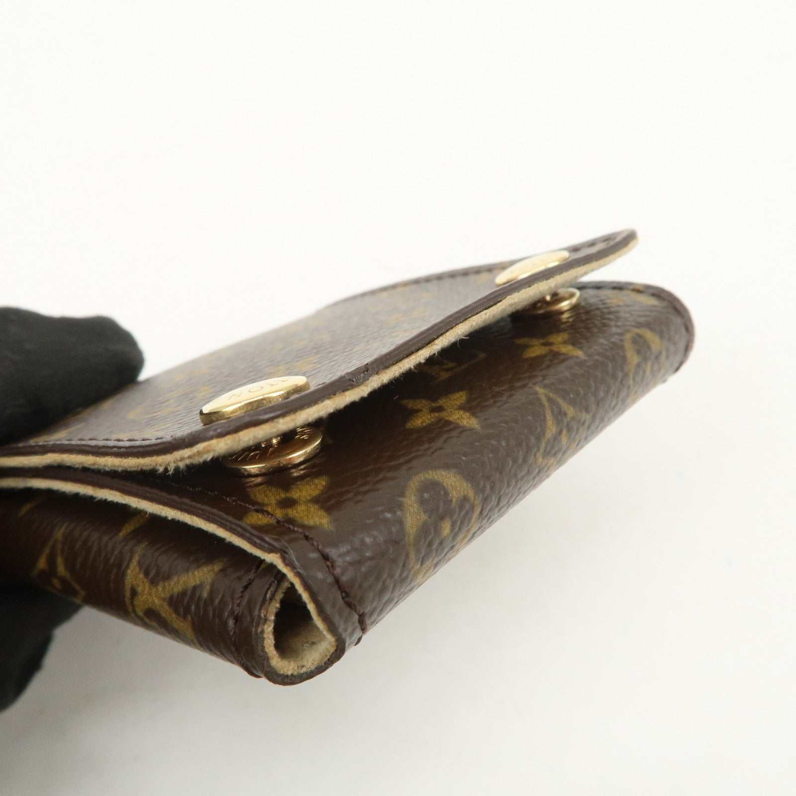 Louis Vuitton Monogram Jewelry Case Jewelry Box Brown