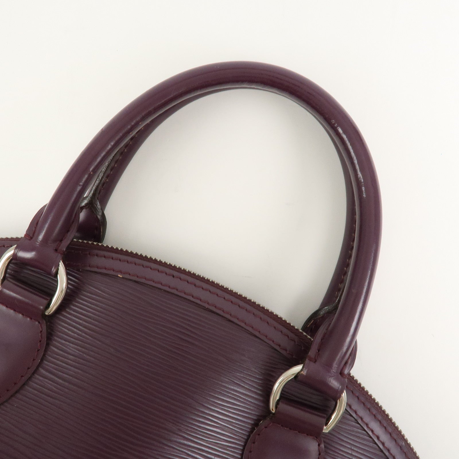 Louis Vuitton Epi Lockit PM Tote Bag Hand Bag Cassis M4229K