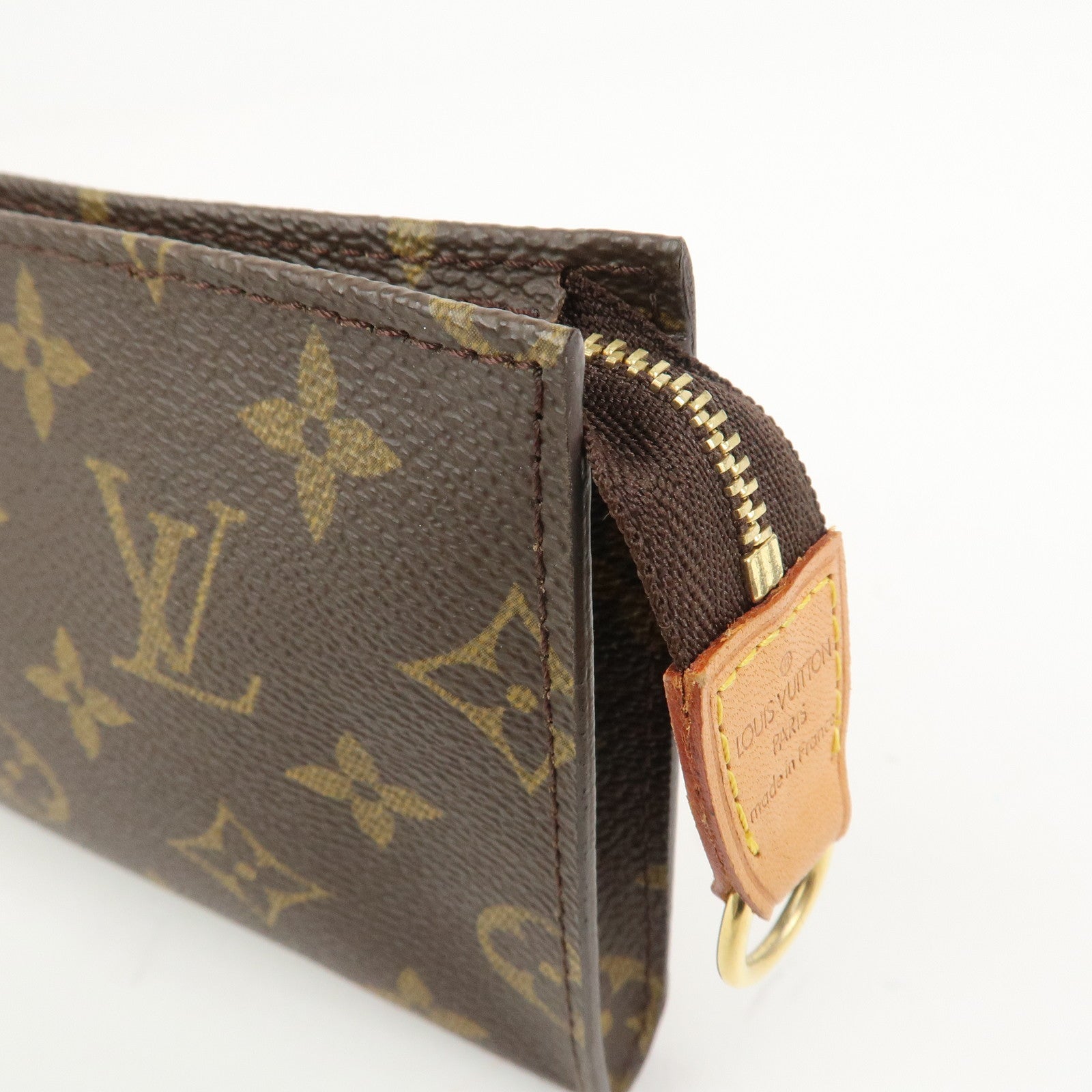 Louis Vuitton Monogram Pouch for Bucket PM Bag Brown