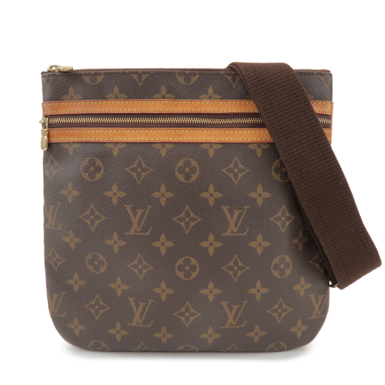 Louis Vuitton Monogram Pochette Bosphore Shoulder Bag M40044