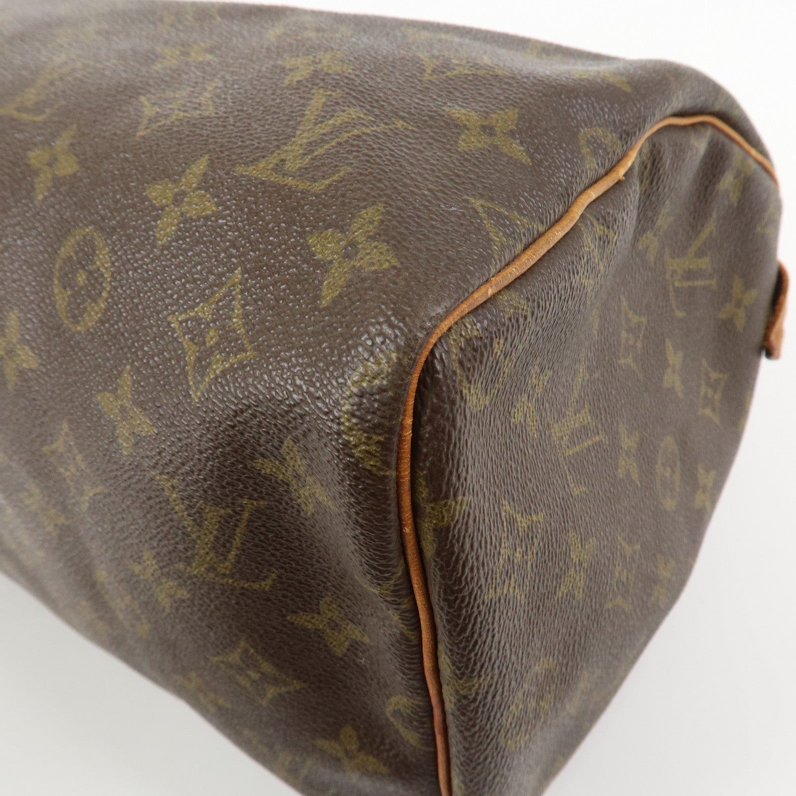 Louis Vuitton Monogram Speedy 30 Boston Bag Hand Bag Brown M41526