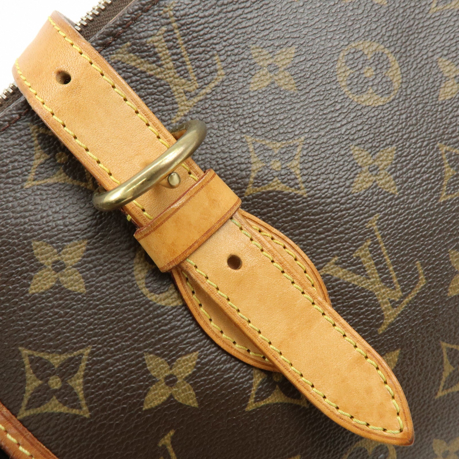 Louis Vuitton Monogram Popincourt Haut Shoulder Bag Brown M40007