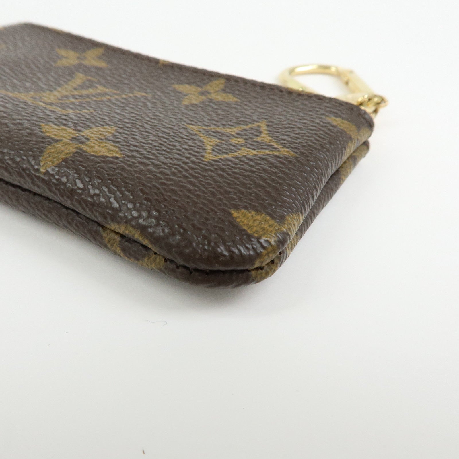 Louis Vuitton Monogram Pochette Cles Coin Case Key Case M62650