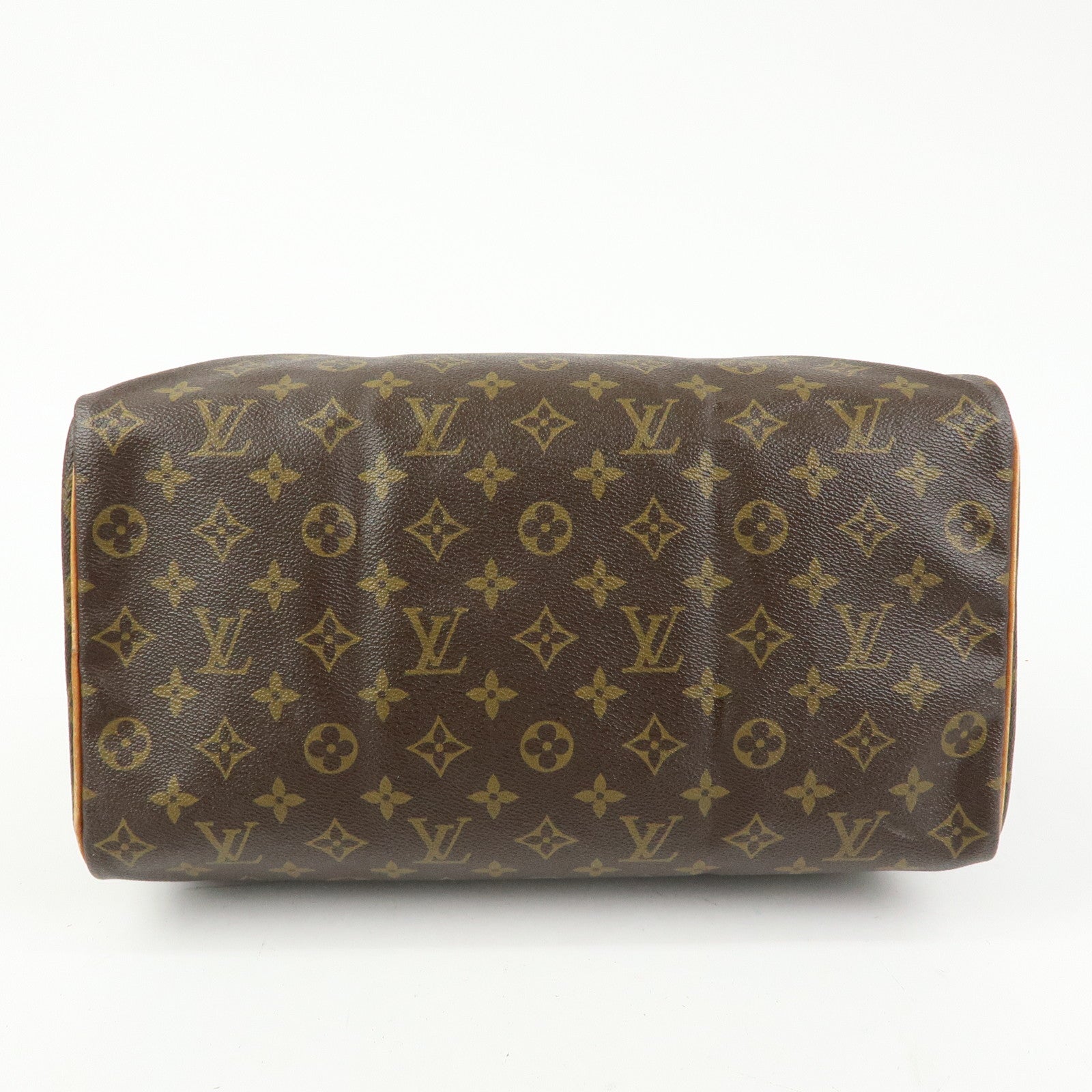 Louis Vuitton Monogram Speedy 35 Boston Bag Hand Bag Brown M41524