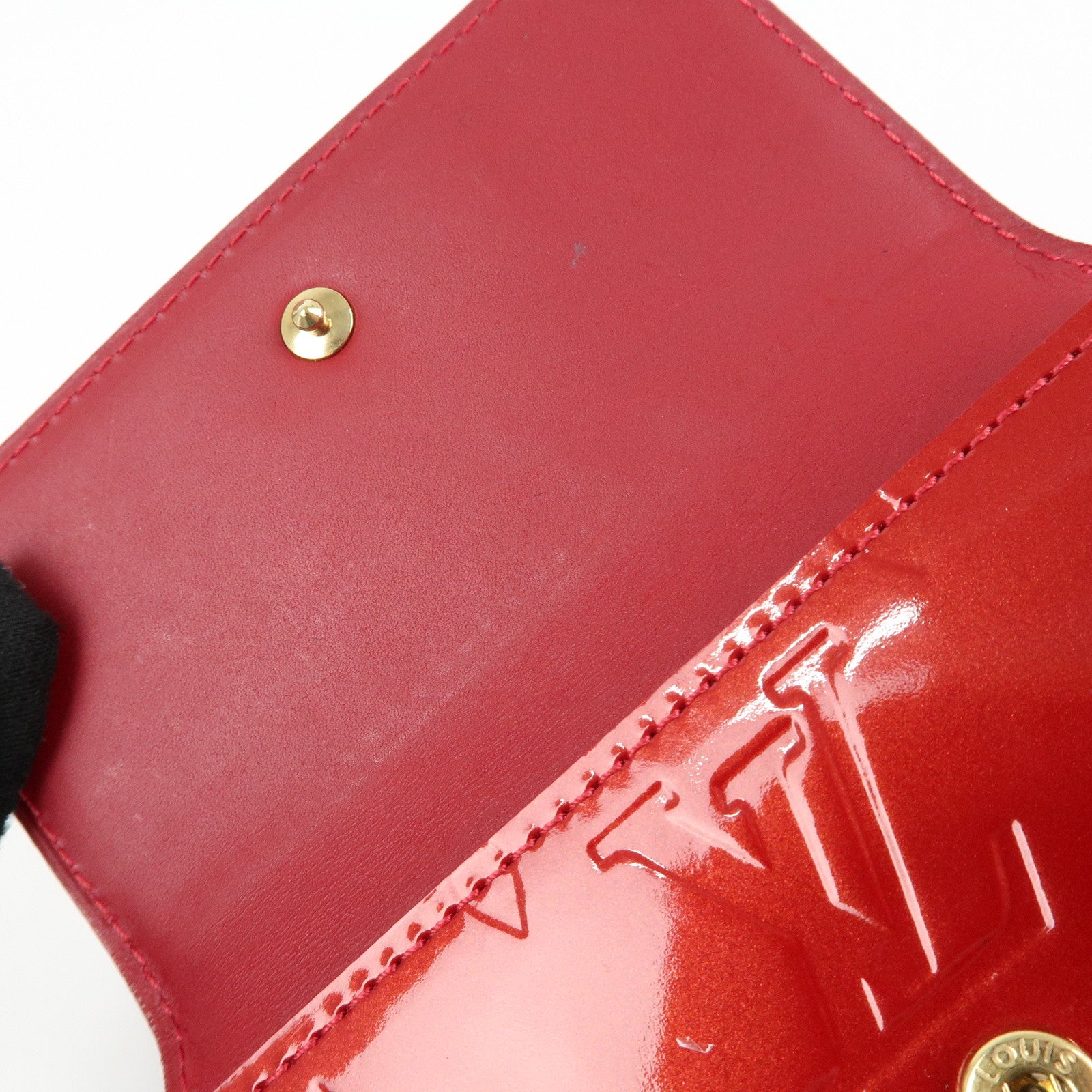 Louis Vuitton Vernis Porte Monnaie Billets Cartes Credit M91982