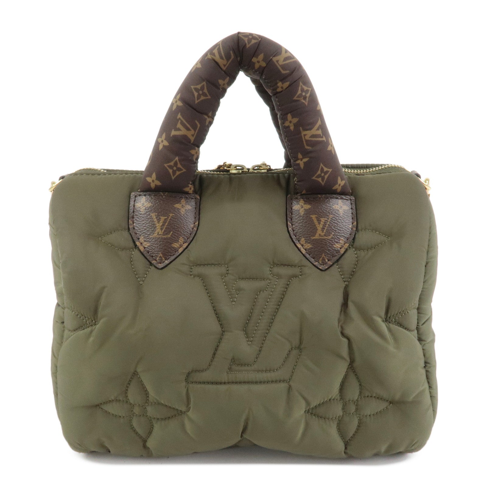 Louis Vuitton LV Pillow Speedy Bandouliere 25 2Way Bag Khaki M59009