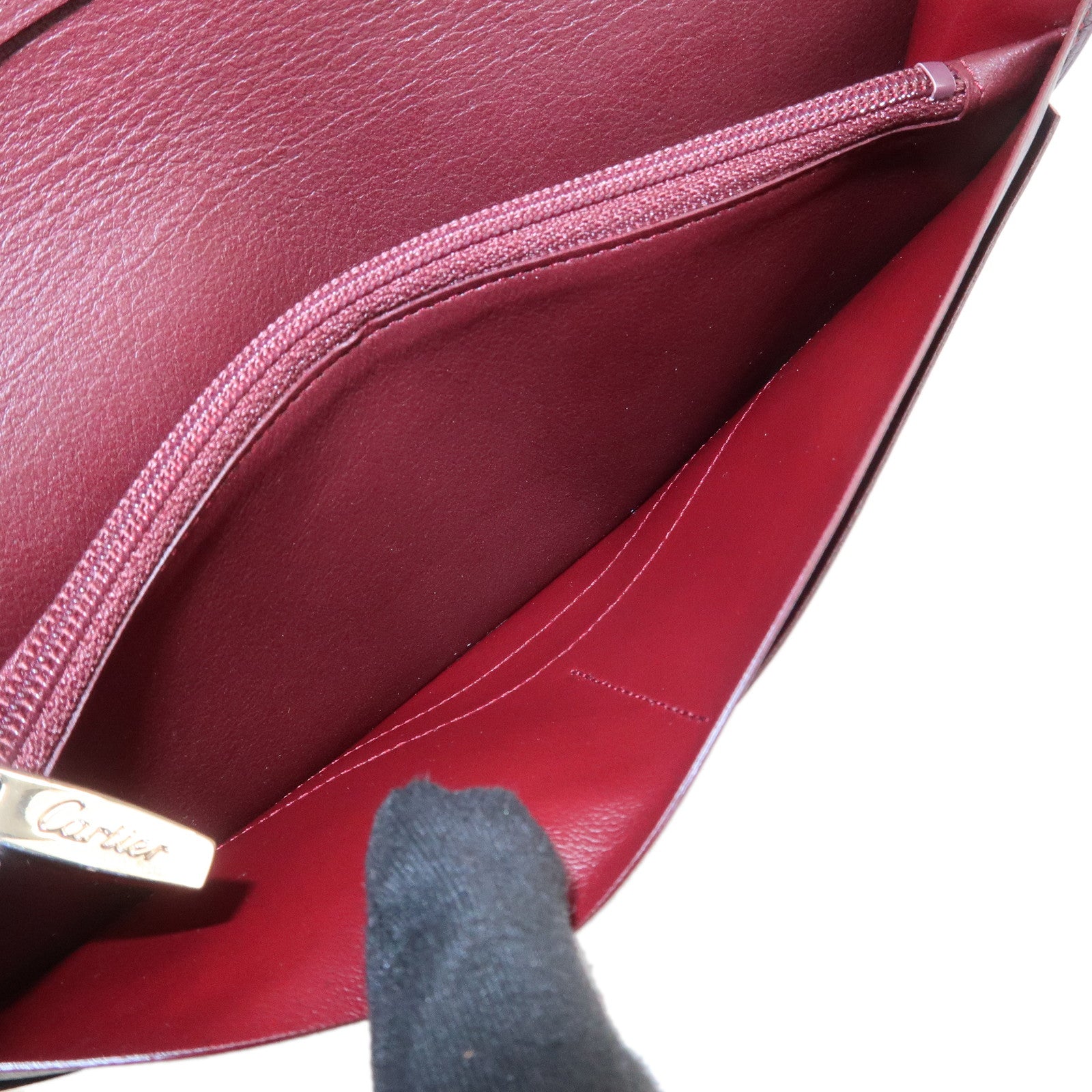 Cartier Must de Cartier International Flap Bi-fold Long Wallet