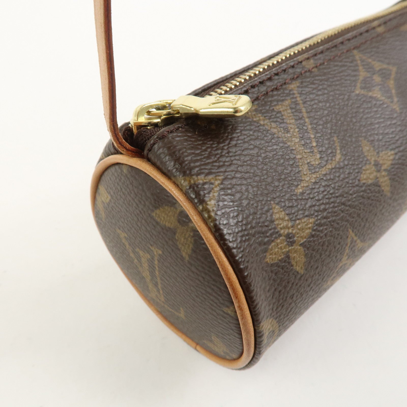 Louis Vuitton Monogram Mini Pouch for Papillon Bag Brown