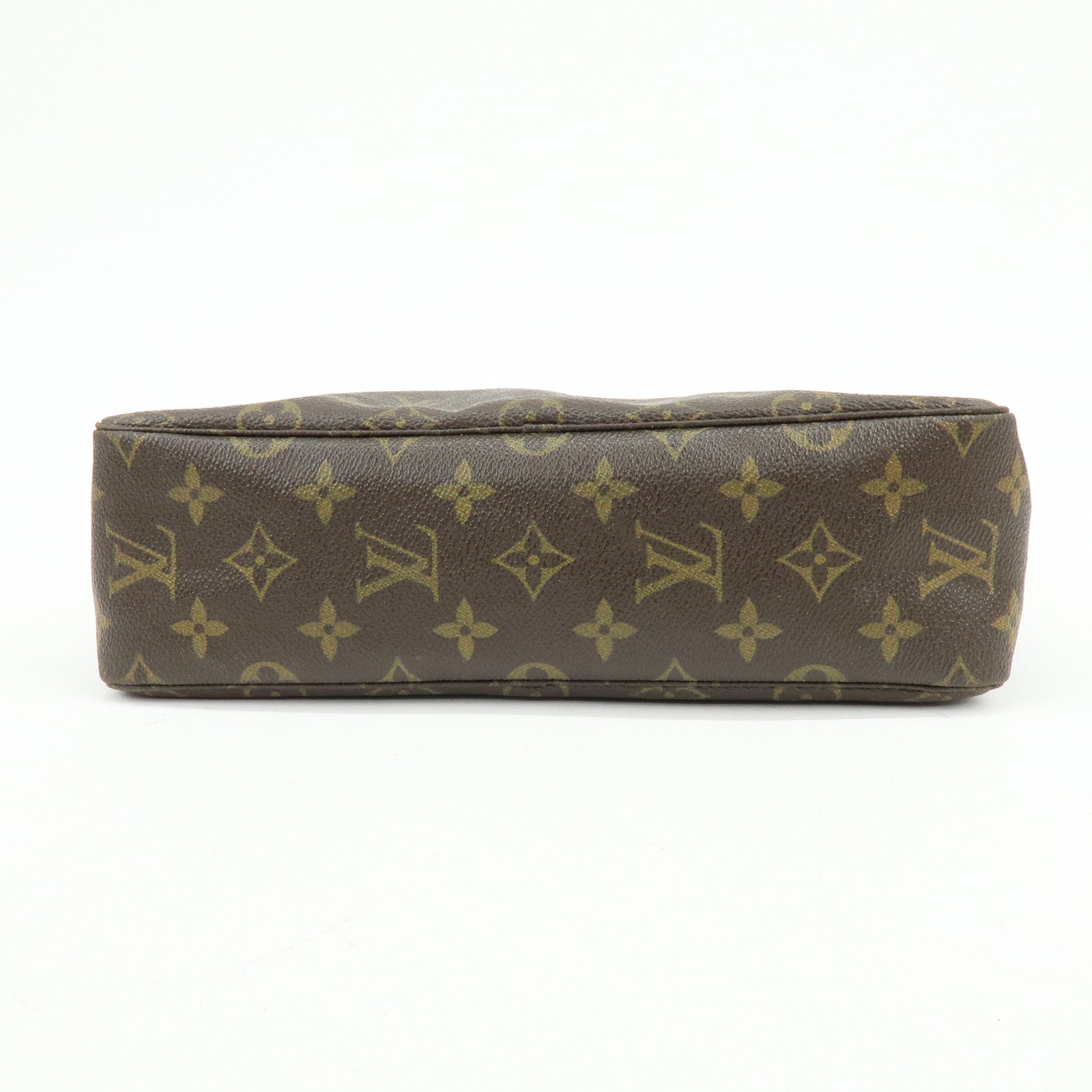 Louis Vuitton Monogram Trousse Toilette 28 Pouch Brown M47522