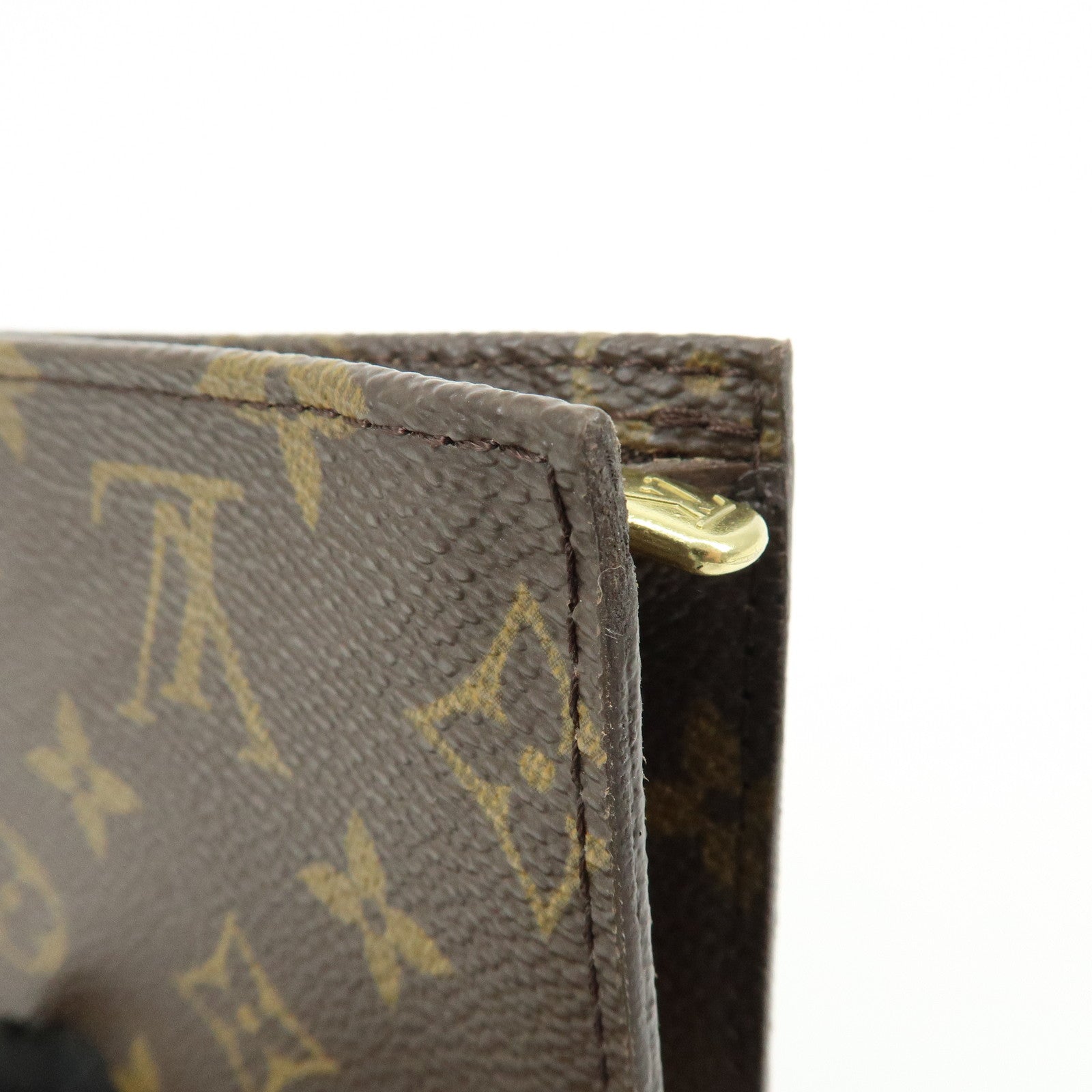 Louis Vuitton Monogram Pouch for Bucket PM Brown