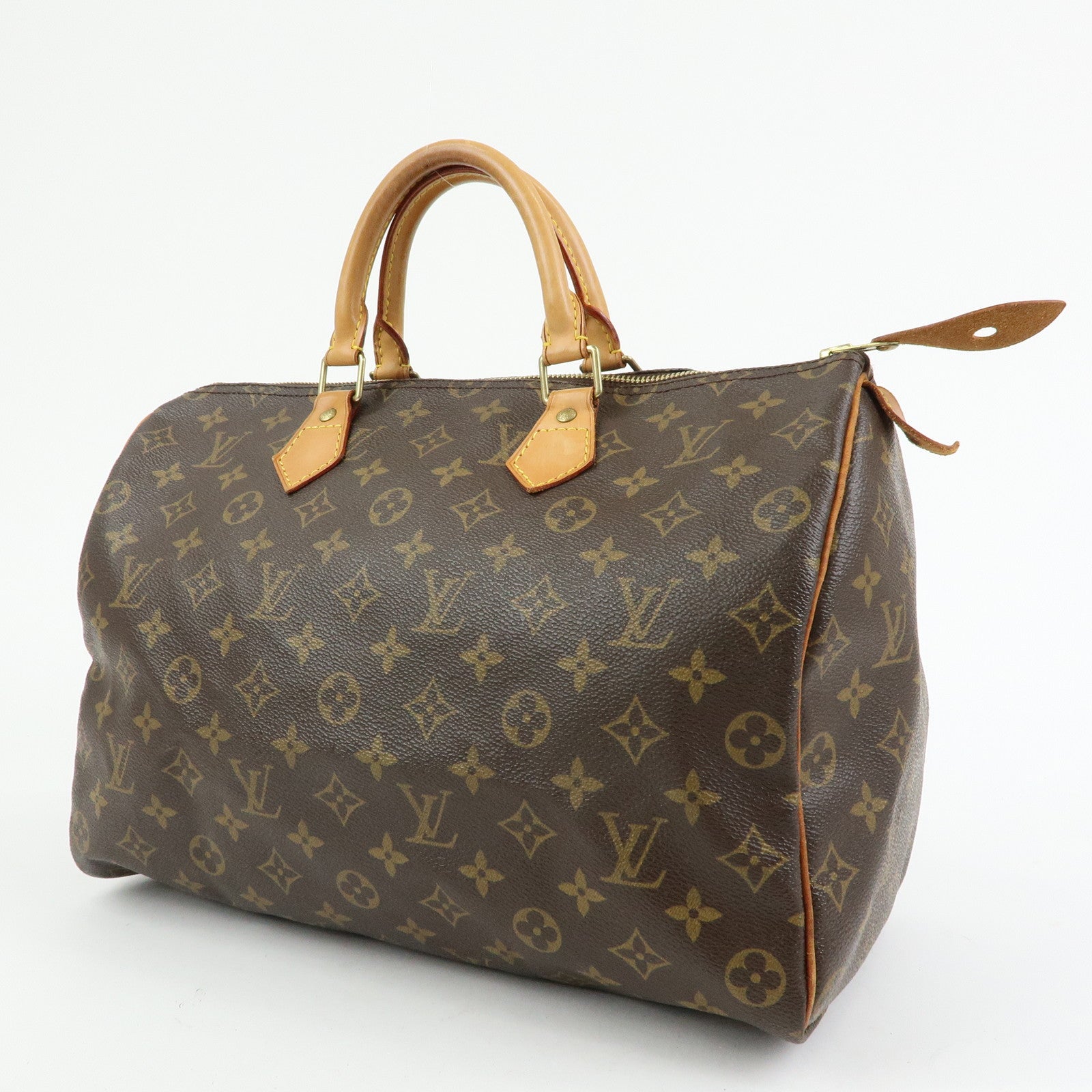Louis Vuitton Monogram Speedy 35 Boston Bag Hand Bag M41524