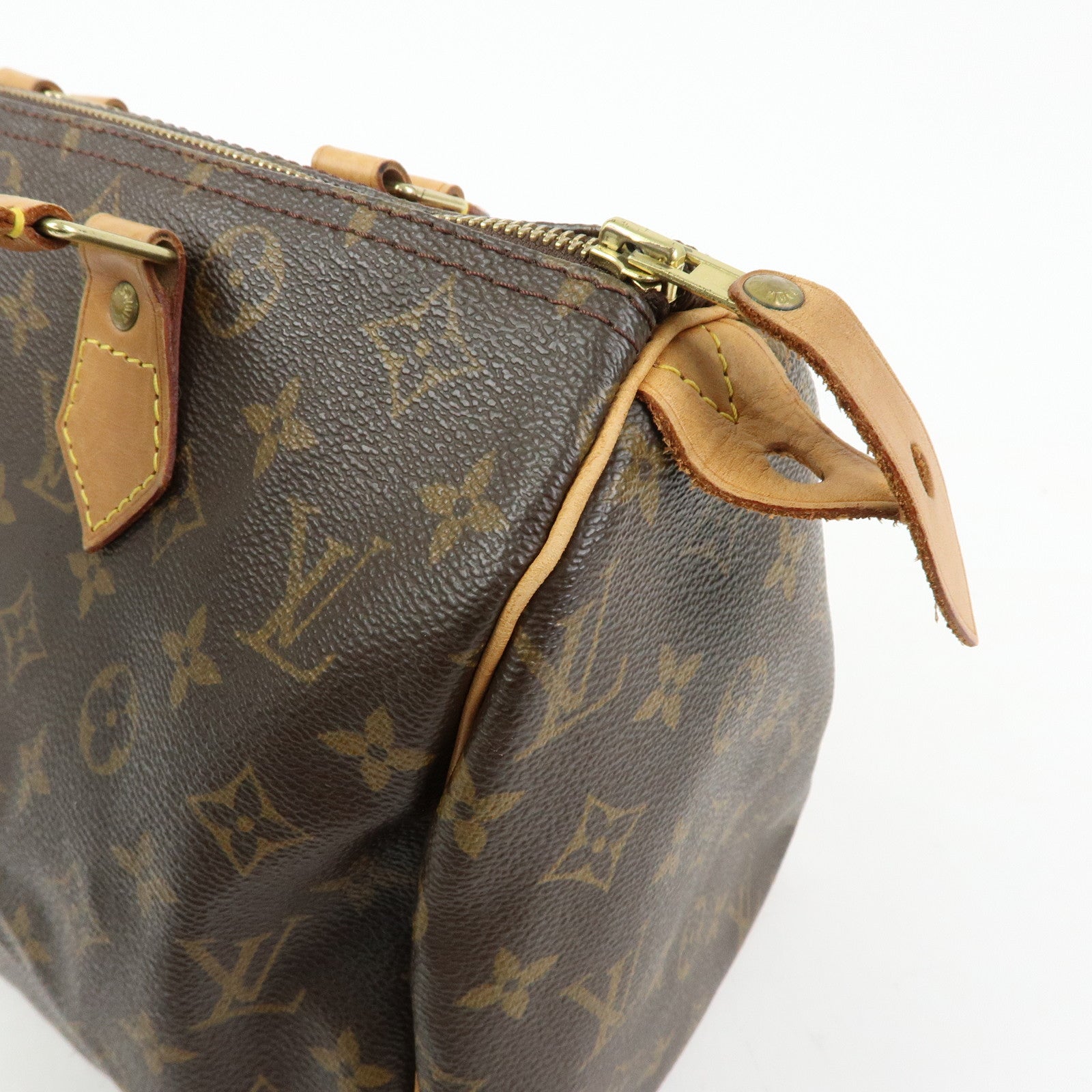 Louis Vuitton Monogram Speedy 30 Boston Bag Hand Bag Brown M41526