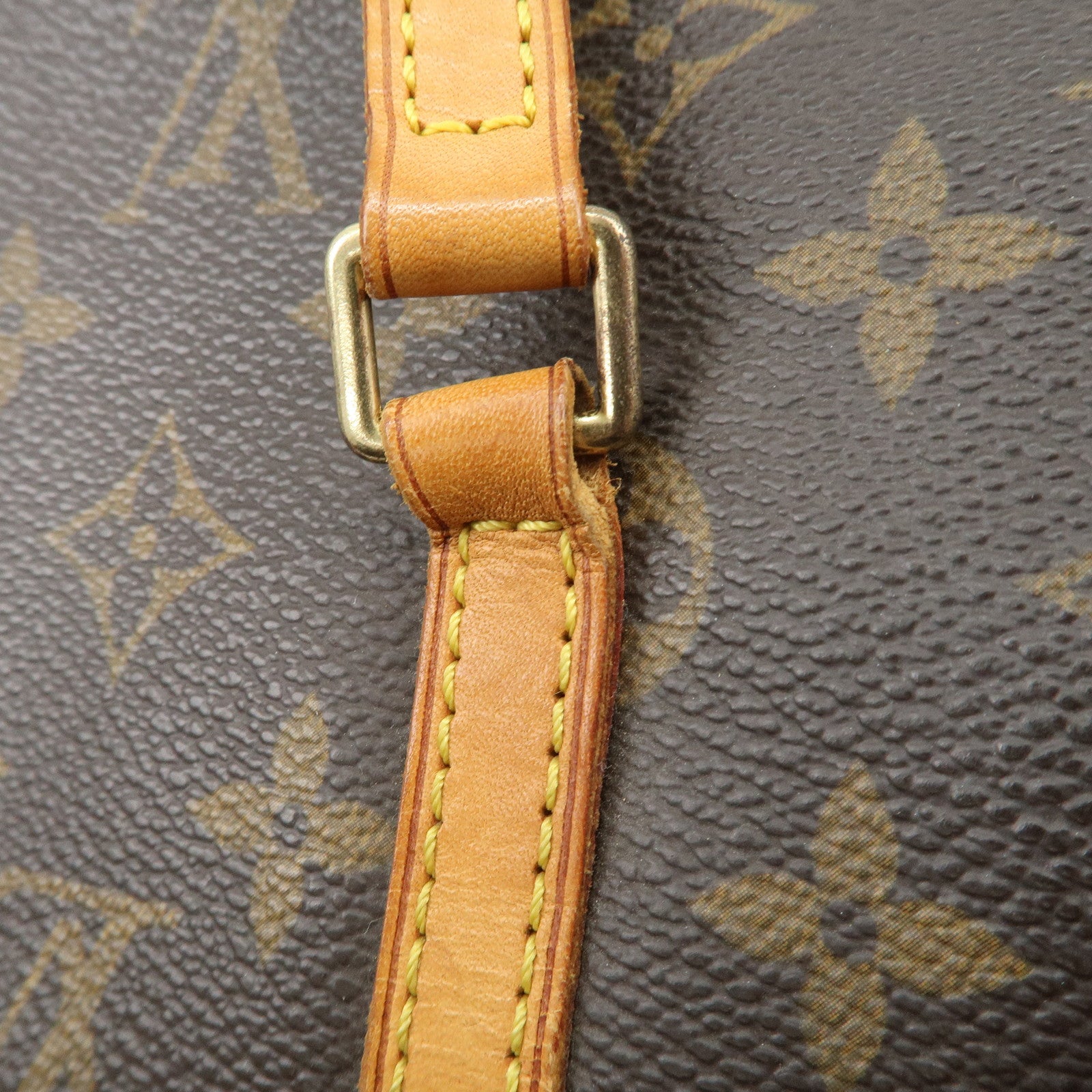 Louis Vuitton Monogram Papillon 30 Hand Bag Brown M51385