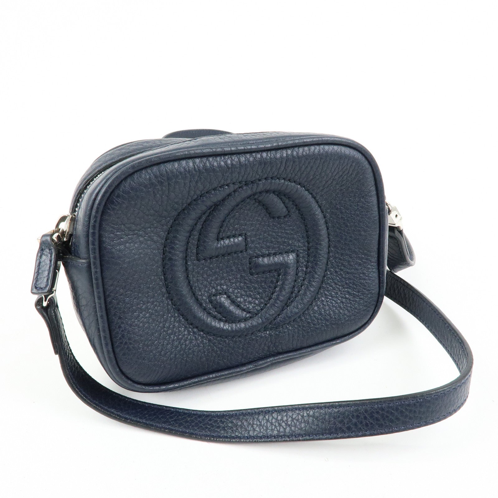 GUCCI SOHO Interlocking G Children's Leather Shoulder Bag 355202