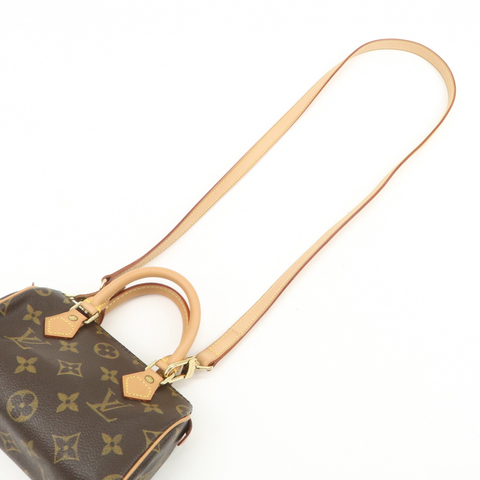 Louis Vuitton Monogram Mini Speedy Hand Bag Shoulder Bag M41534