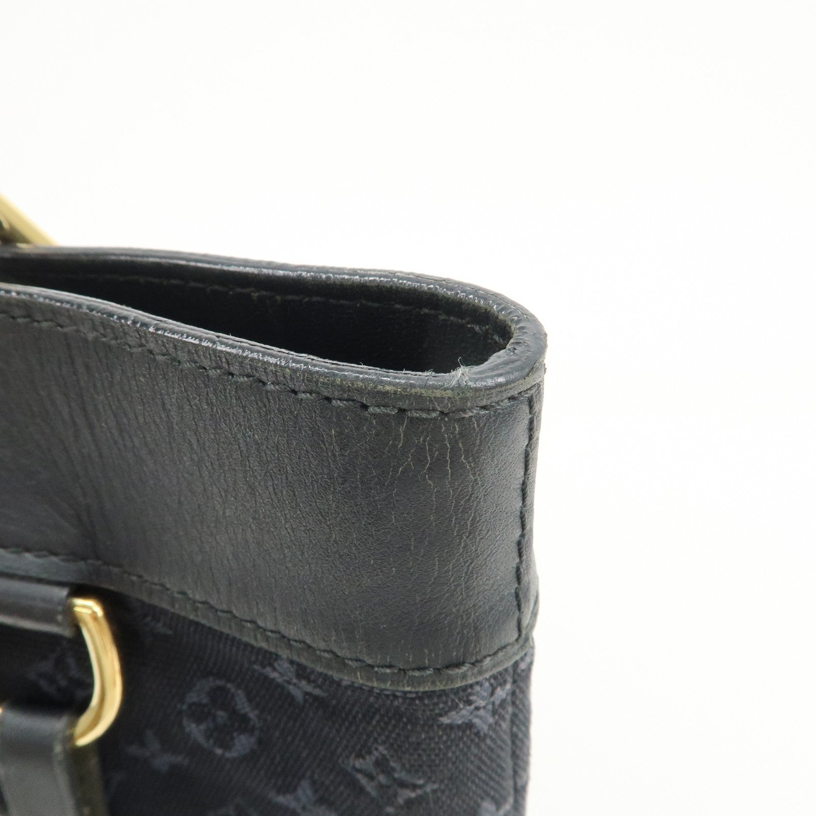 Louis Vuitton Monogram Mini Canvas Lucille GM Tote Bag Blue M92679