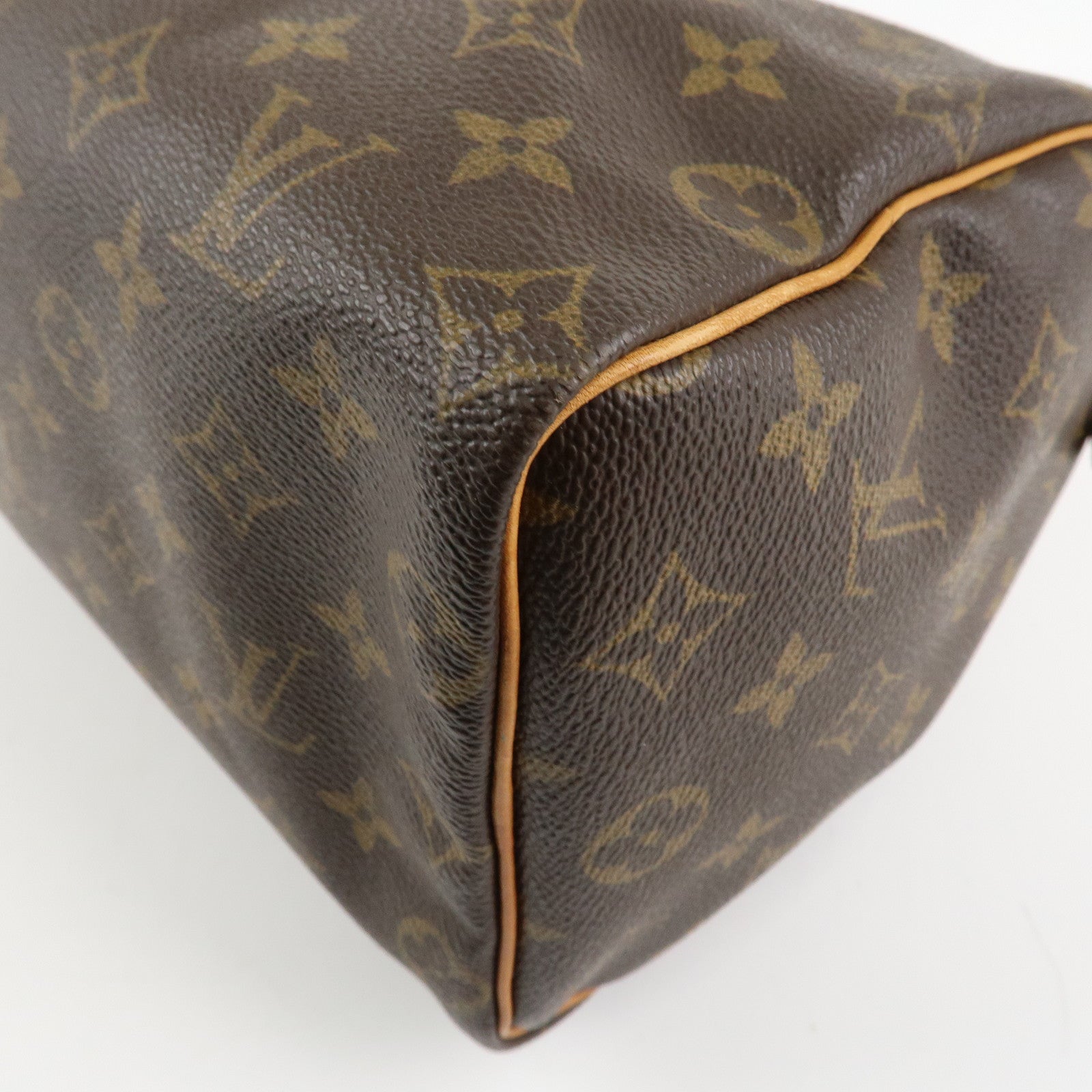 Louis Vuitton Monogram Speedy 25 Hand Bag Boston Bag M41528 Used