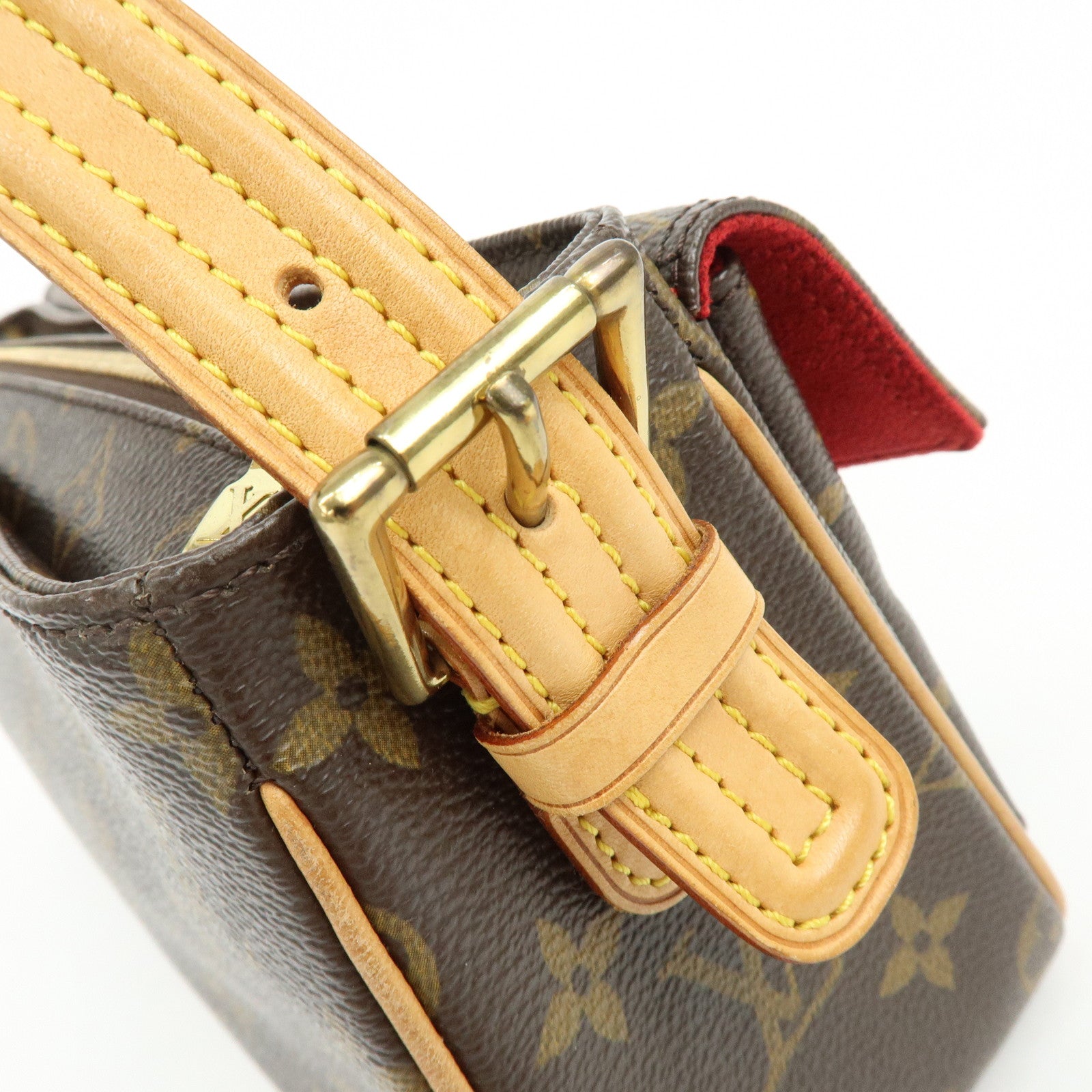Louis Vuitton Monogram Vivacite Shoulder Bag Hand Bag M51164