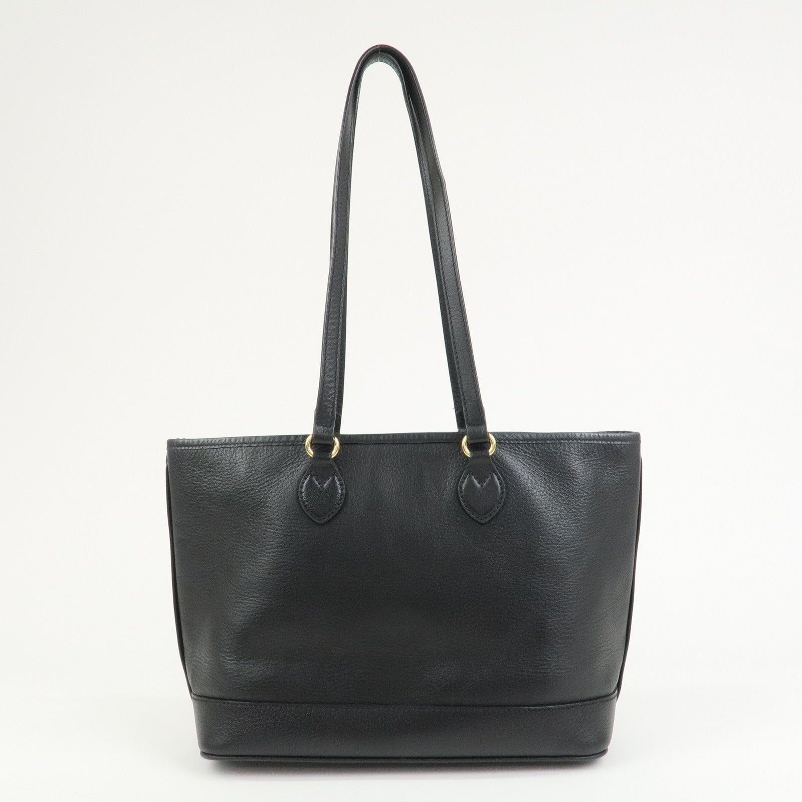 GUCCI GG Marmont Leather Tote Bag Shoulder Bag Black 765043