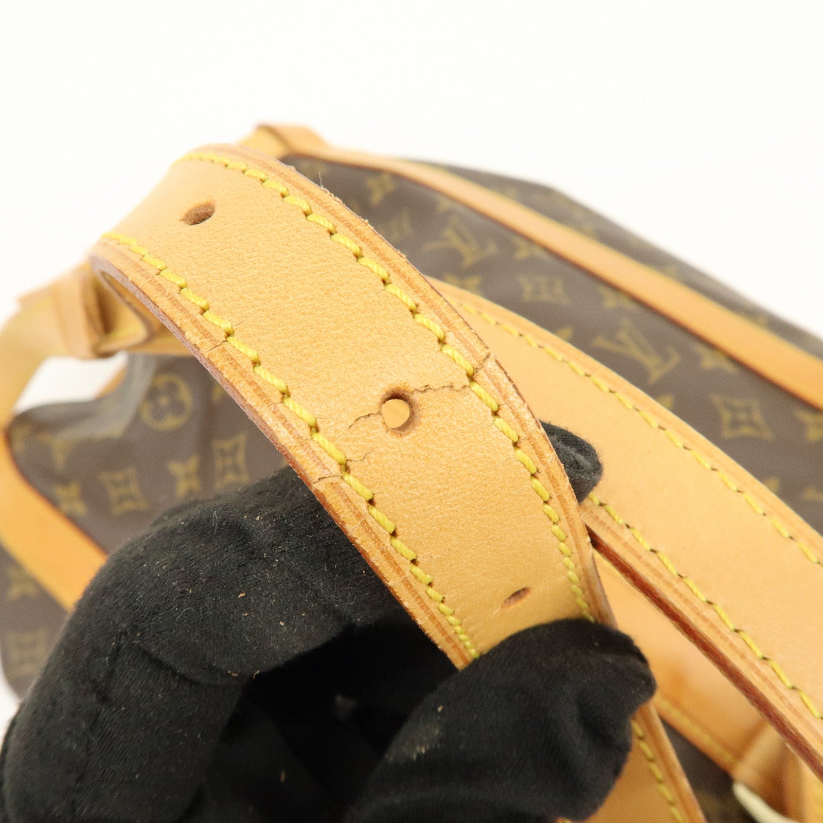 Louis Vuitton Monogram Randonnee PM Shoulder Bag Brown M42243
