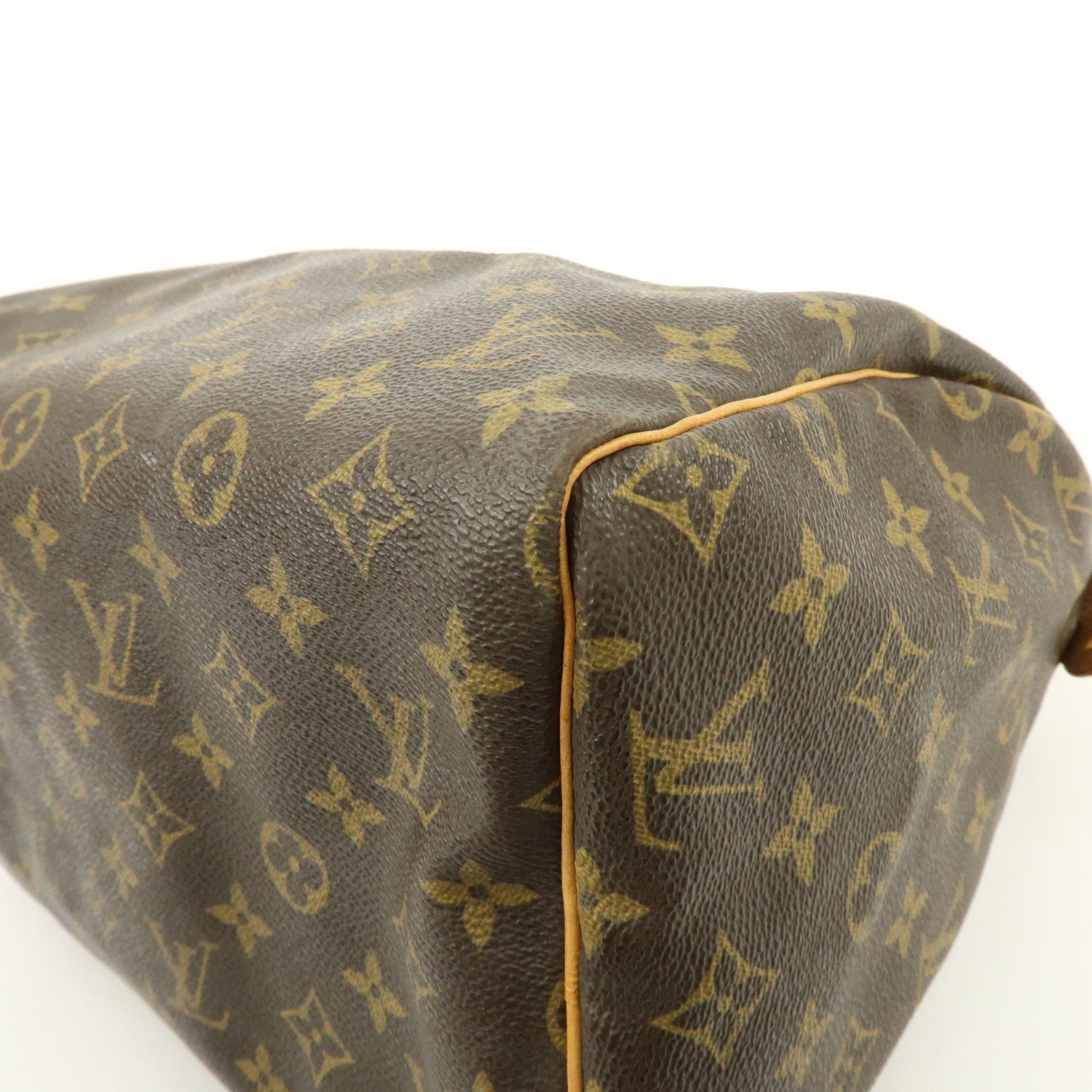 Louis Vuitton Monogram Speedy 30 Boston Bag Hand Bag Brown M41526