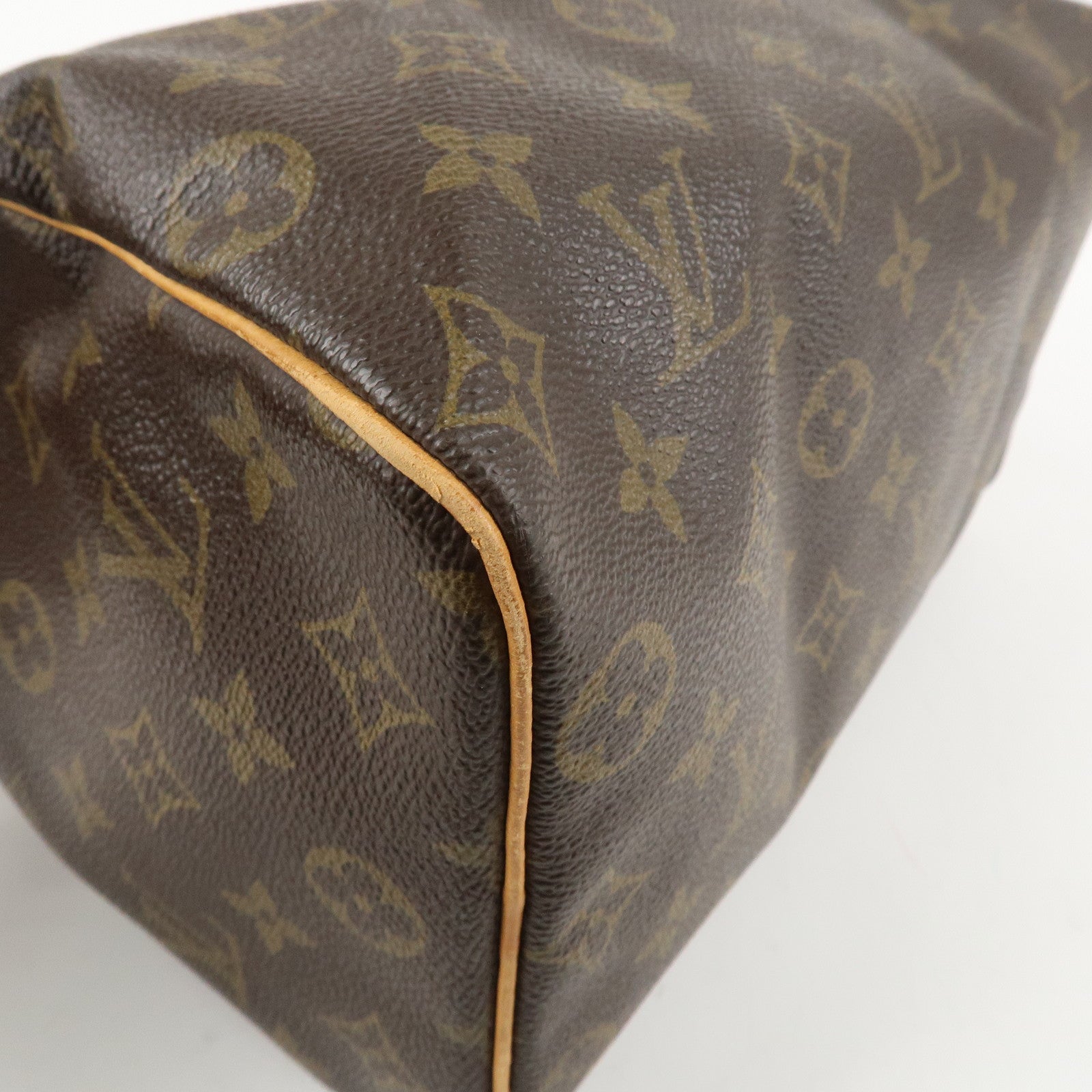 Louis Vuitton Monogram Speedy 25 Hand Bag Boston Bag M41528 Used