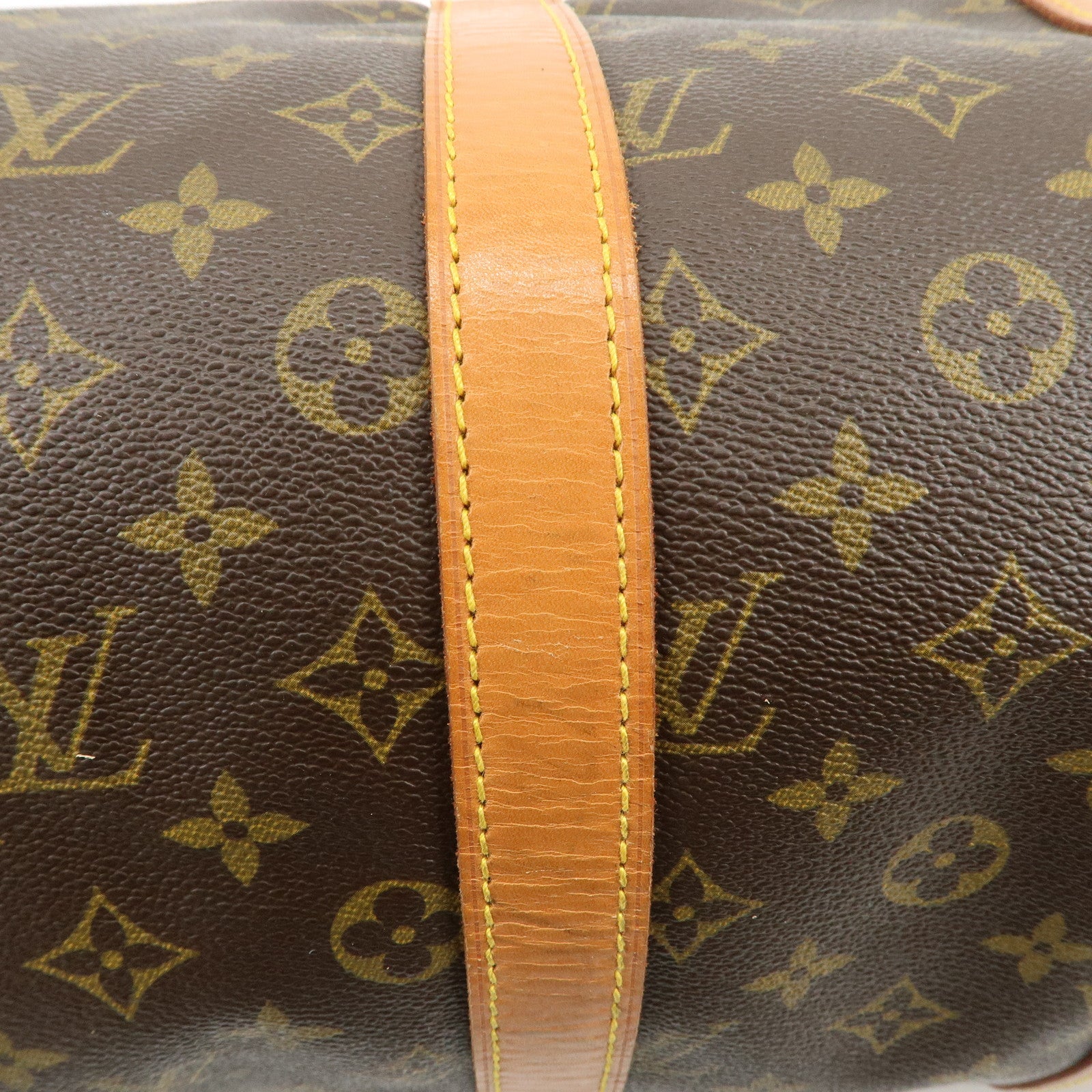 Louis Vuitton Monogram Keep All Bandouliere 45 Boston Bag M41418