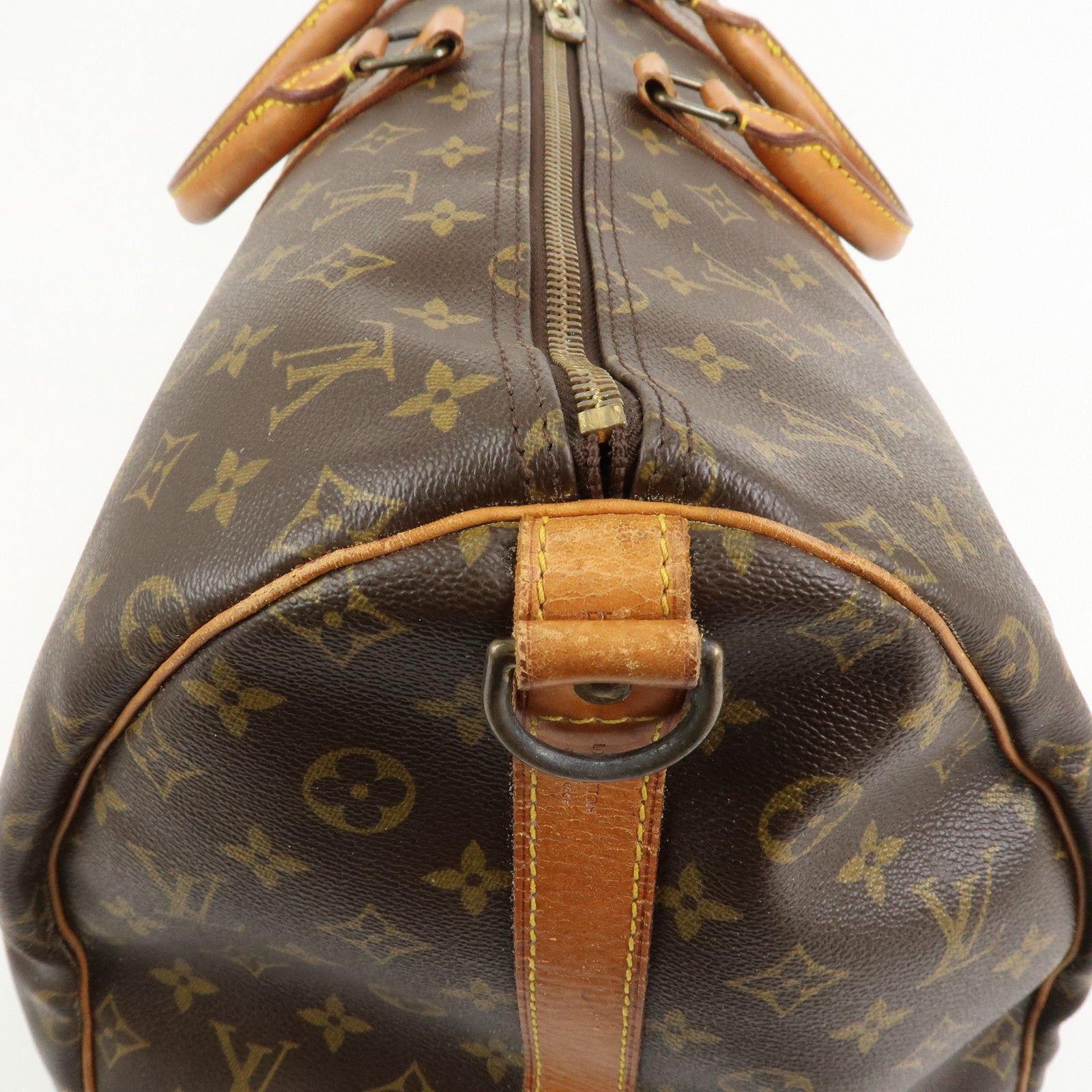 Louis Vuitton Monogram Keep All Bandouliere 55 Boston Bag M41414
