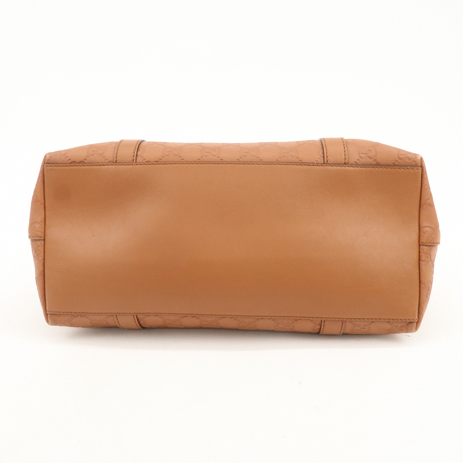 GUCCI Guccissima Interlocking G 2Way Bag Hand Bag Brown 341503