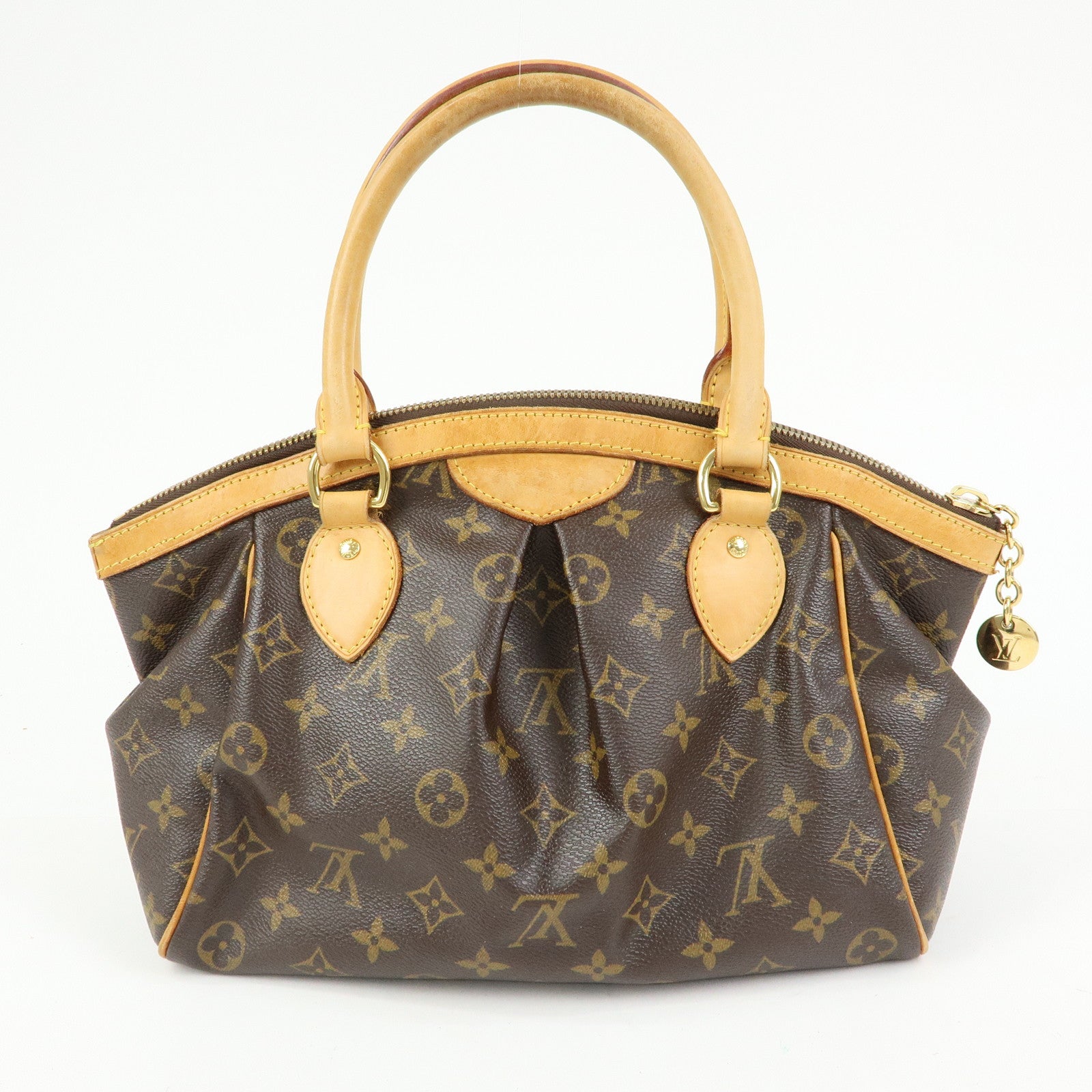 Louis Vuitton Monogram Tivoli PM Hand Bag Shoulder Bag Brown M40143