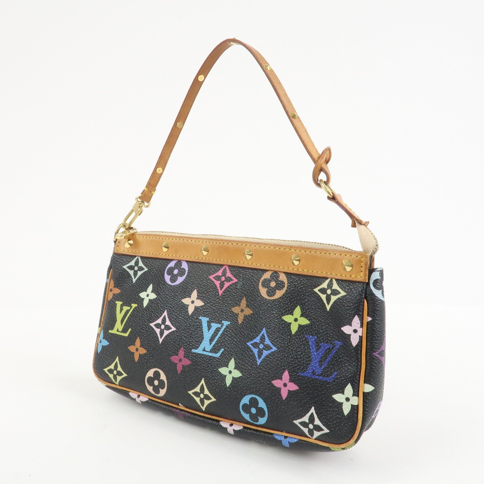 Louis Vuitton Monogram Multicolor Pochette Accessoires Noir M92648