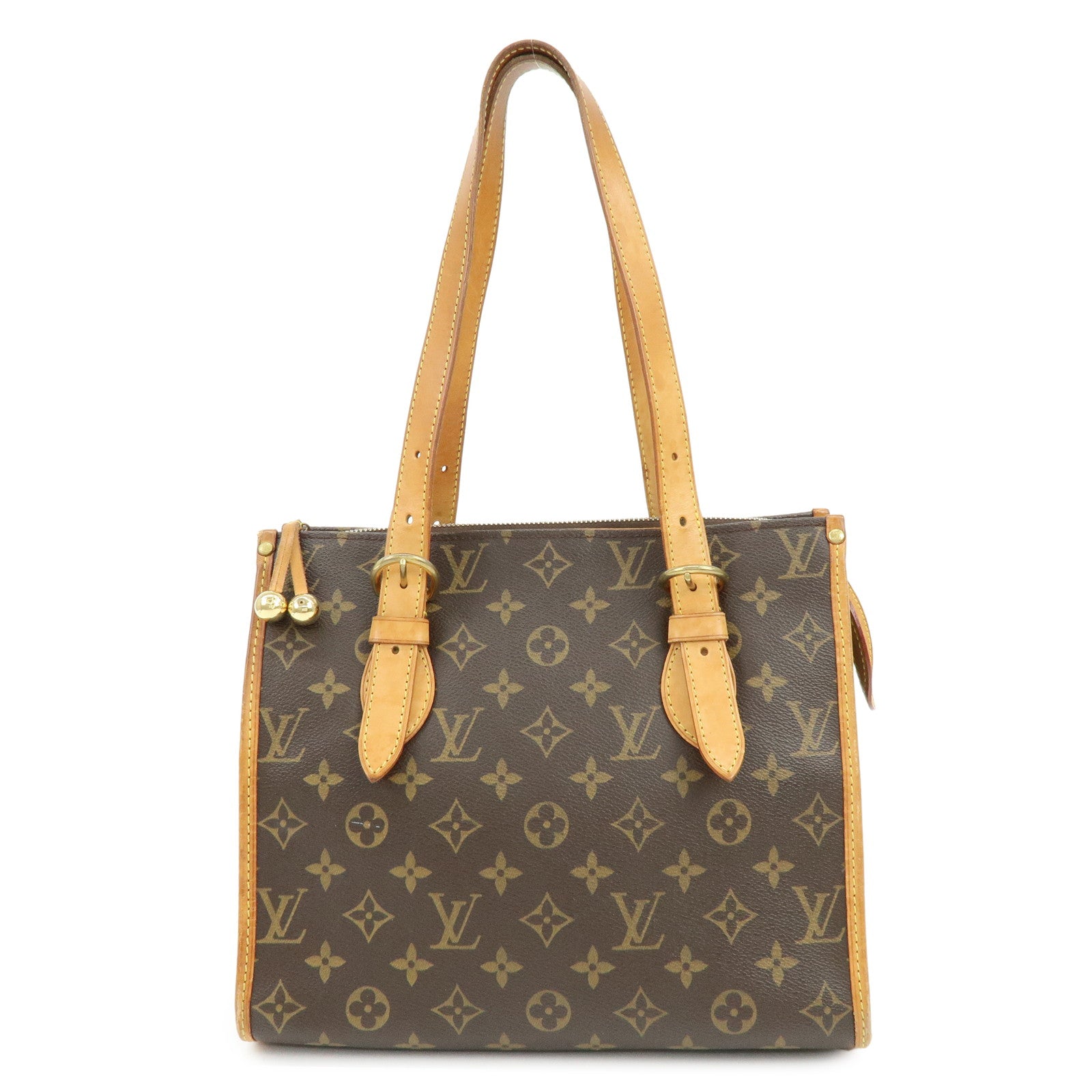 Louis Vuitton Monogram Popincourt Haut Shoulder Bag Brown M40007