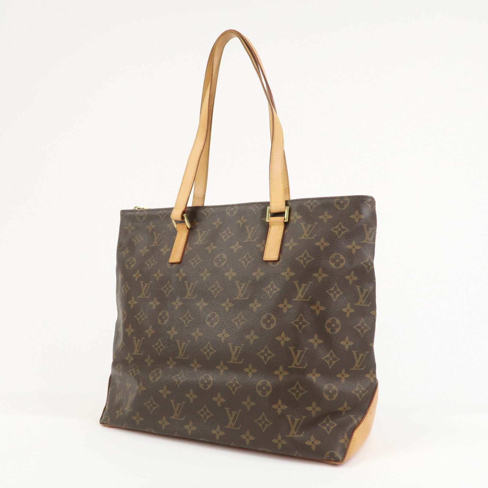 Louis Vuitton Monogram Cabas Mezzo Tote Bag Shoulder Bag M51151
