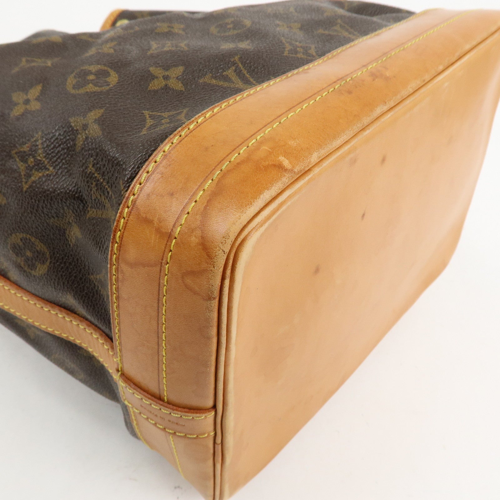 Louis Vuitton Monogram Noe Shoulder Bag Hand Bag Brown M42224