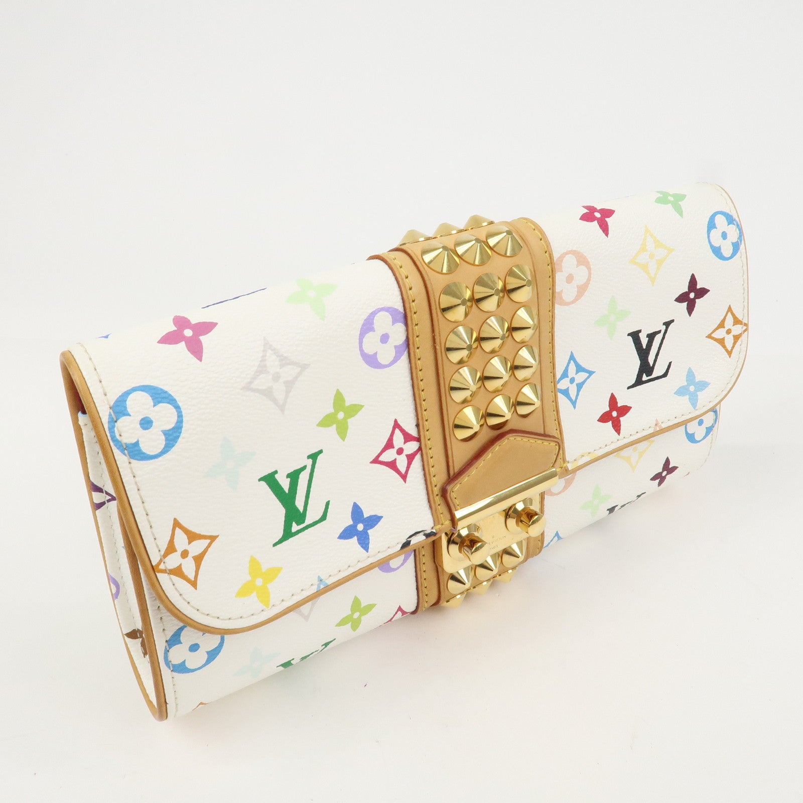 Louis Vuitton Monogram Multicolor Pochette Courtney Clutch M45639
