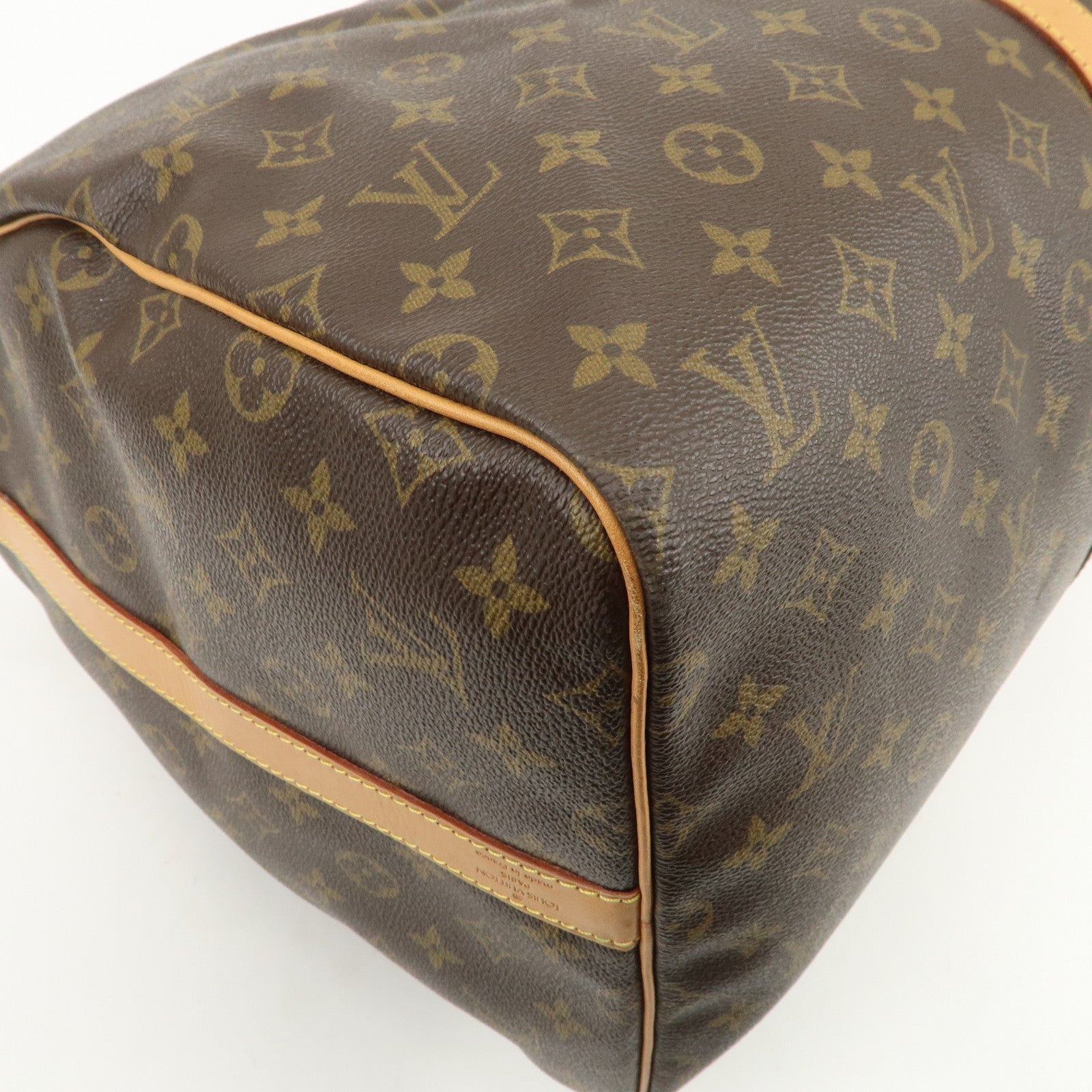 Louis Vuitton Monogram Keep All Bandouliere 55 Boston Bag M41414