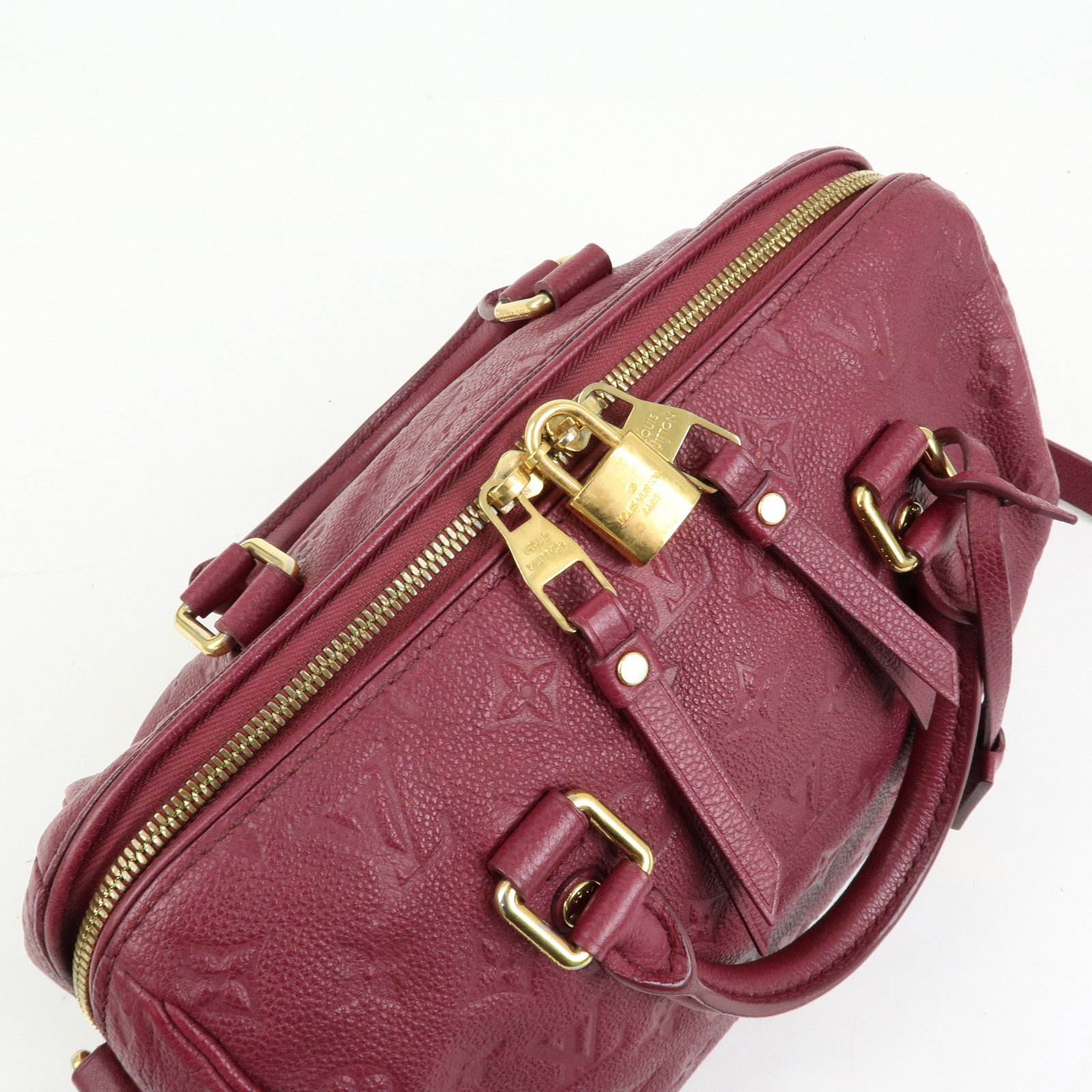 Louis Vuitton Monogram Empreinte Speedy Bandouliere 25 M40764