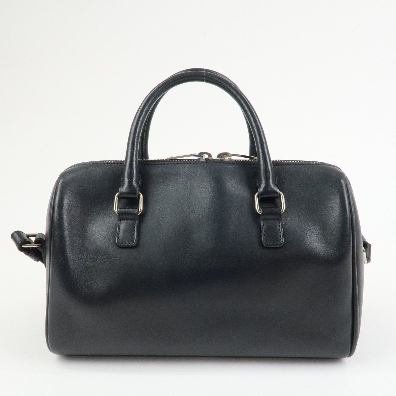SAINT LAURENT PARIS Leather 2Way Bag Hand Shoulder Bag Leopard