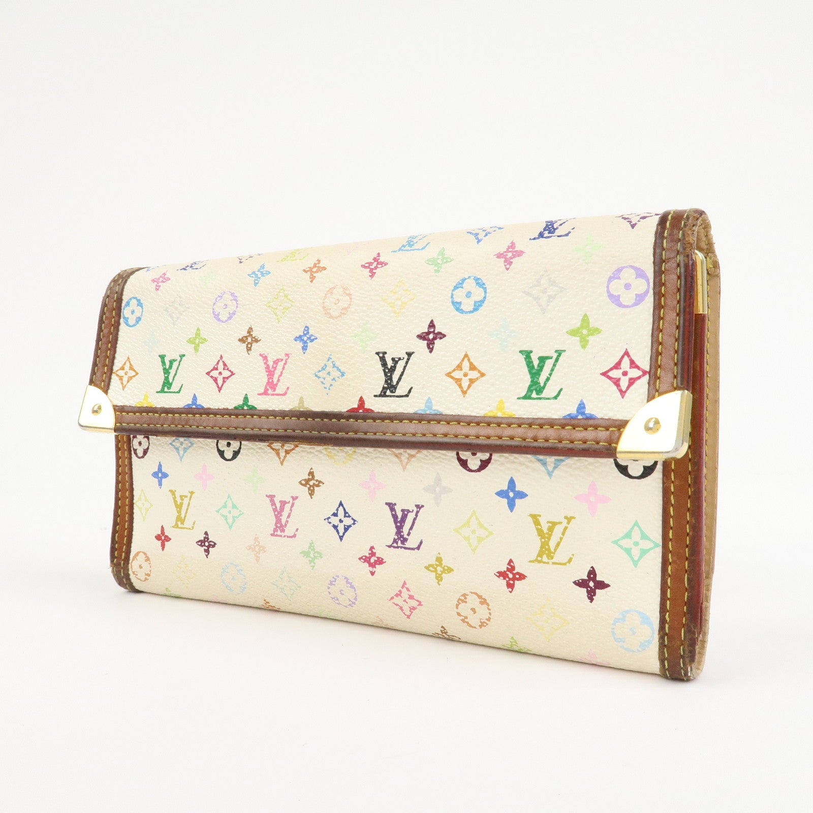 Louis Vuitton Monogram Multicolor Porte Trezor International Wallet