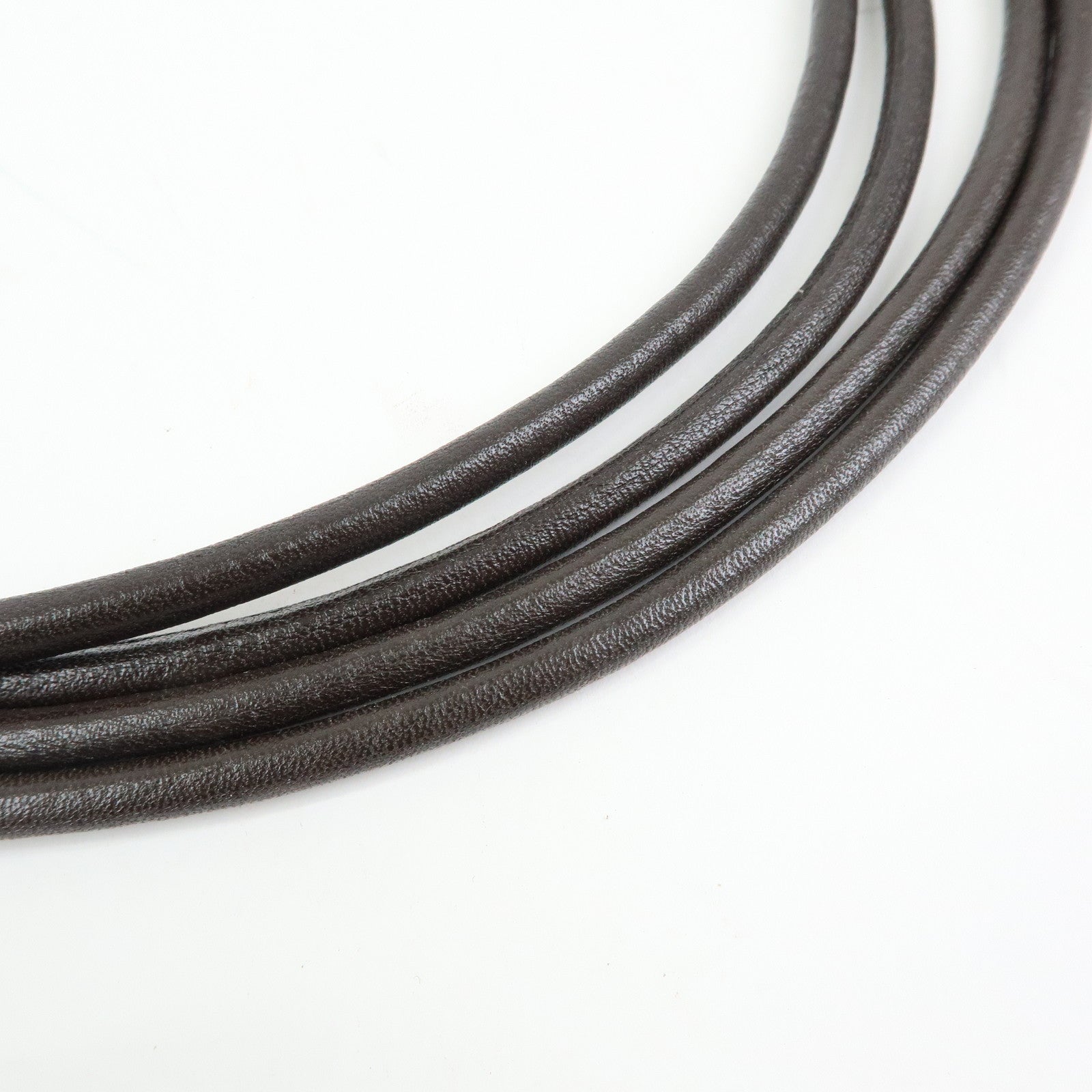 BOTTEGA VENETA Intrecciato Leather Shoulder Bag Hand Bag Brown