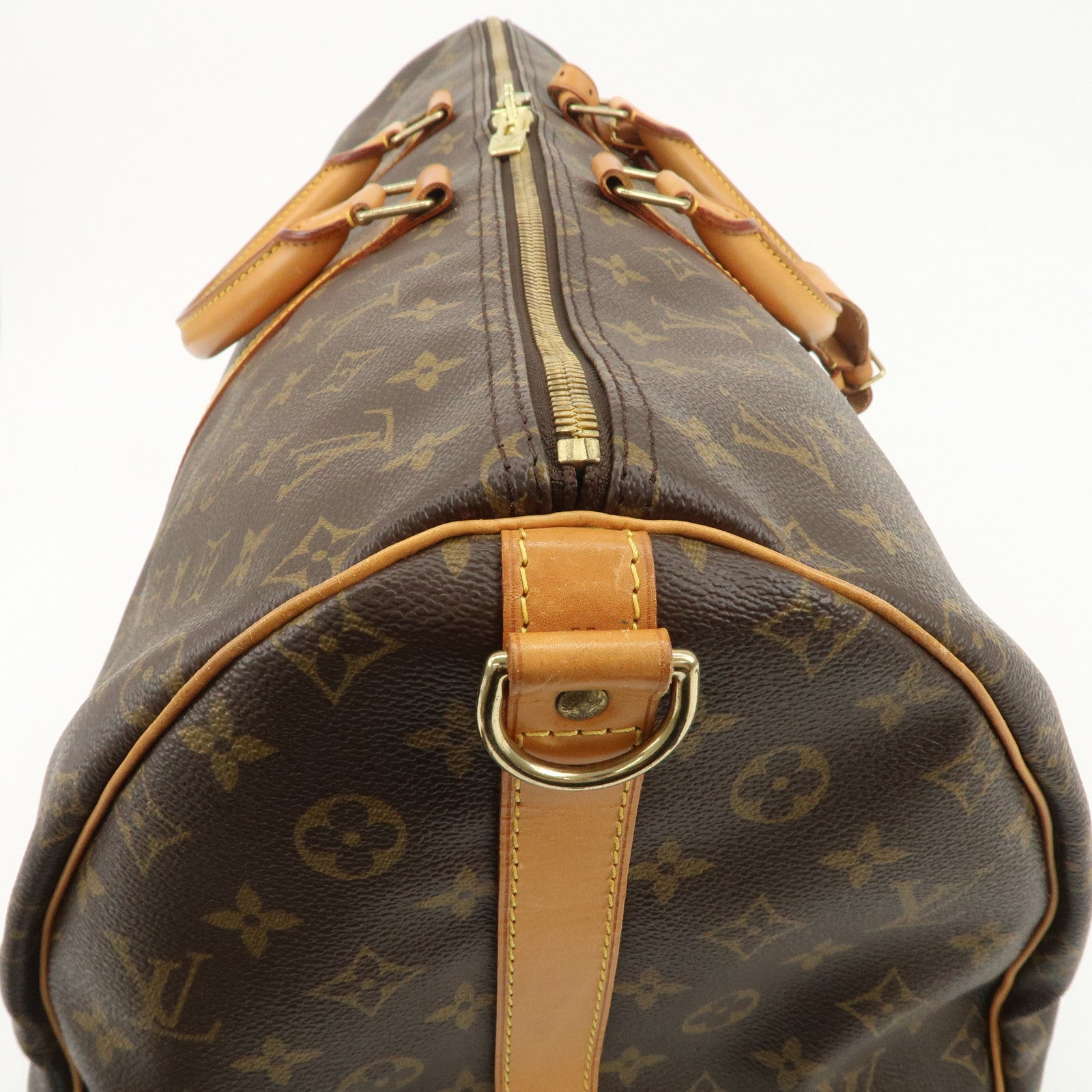 Louis Vuitton Monogram Keep All Bandouliere 55 Boston Bag M41414