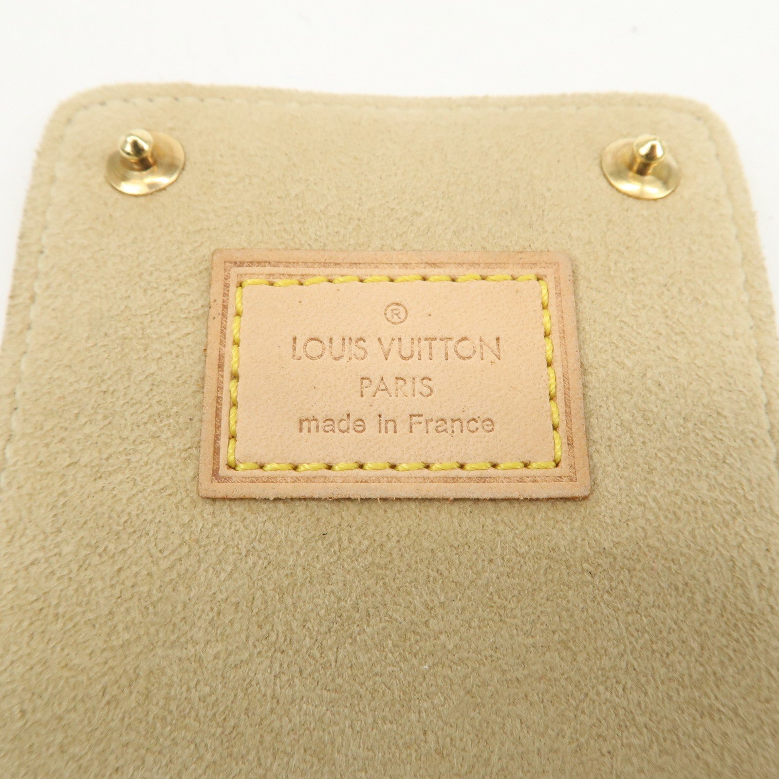 Louis Vuitton Monogram Jewelry Case Jewelry Box Brown