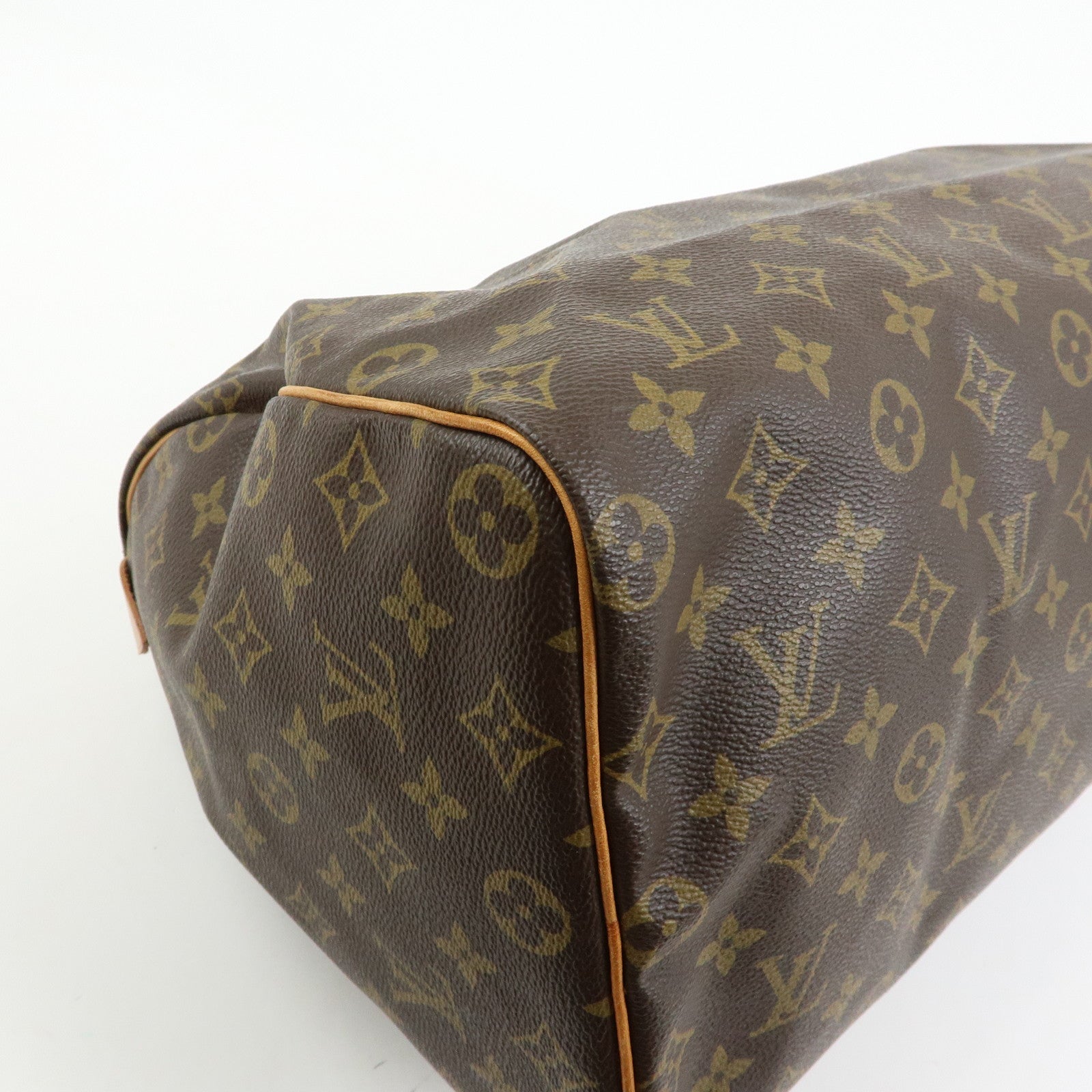 Louis Vuitton Monogram Speedy 40 Hand Bag Boston Bag Brown M41522