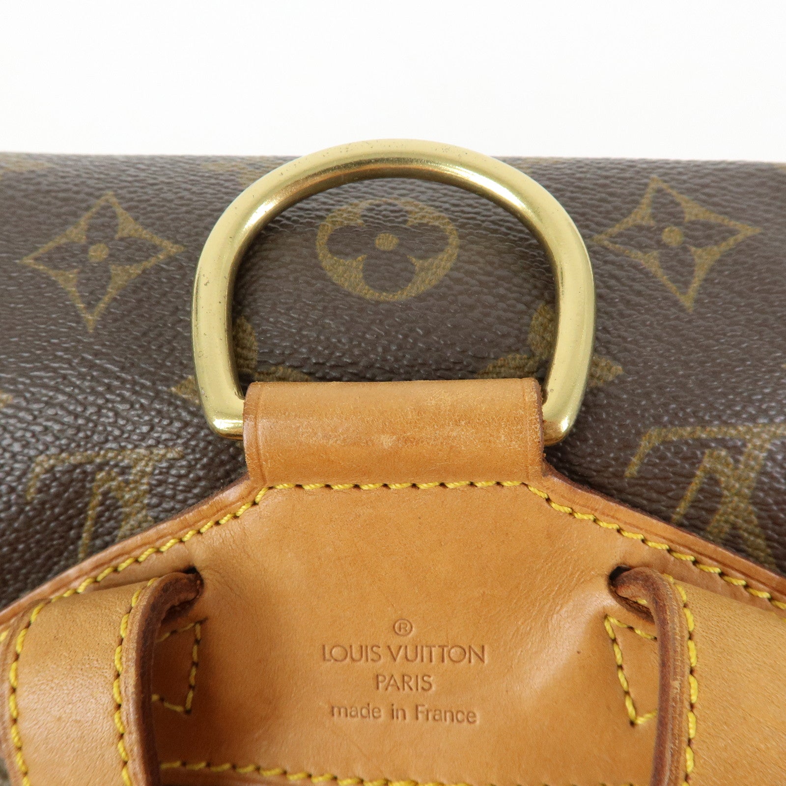 Louis Vuitton Monogram Montsouris MM Backpack Brown M51136